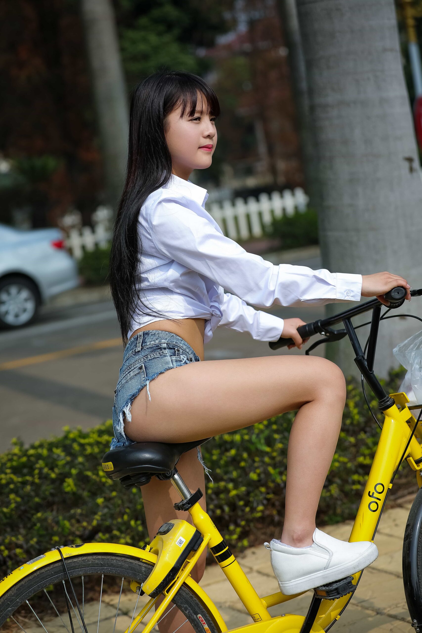 GS-M140 牛仔月牙单车美女【88P 885M】