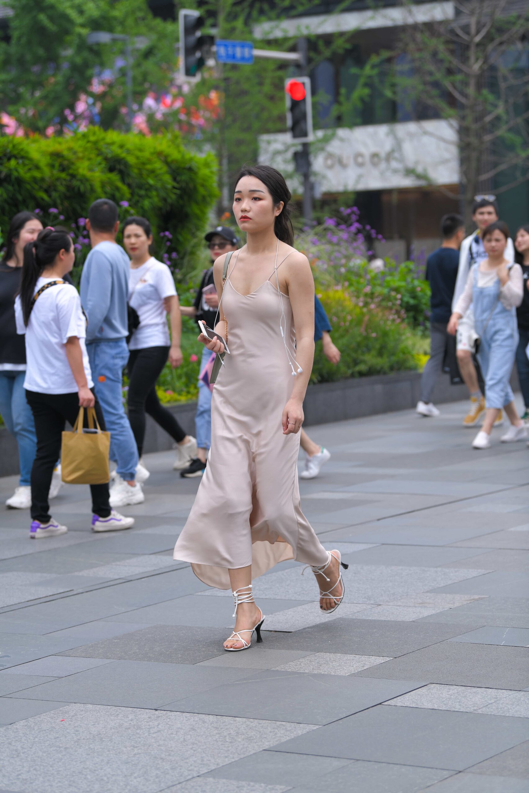 GS-S246 吊带长裙美女【44P 538M】