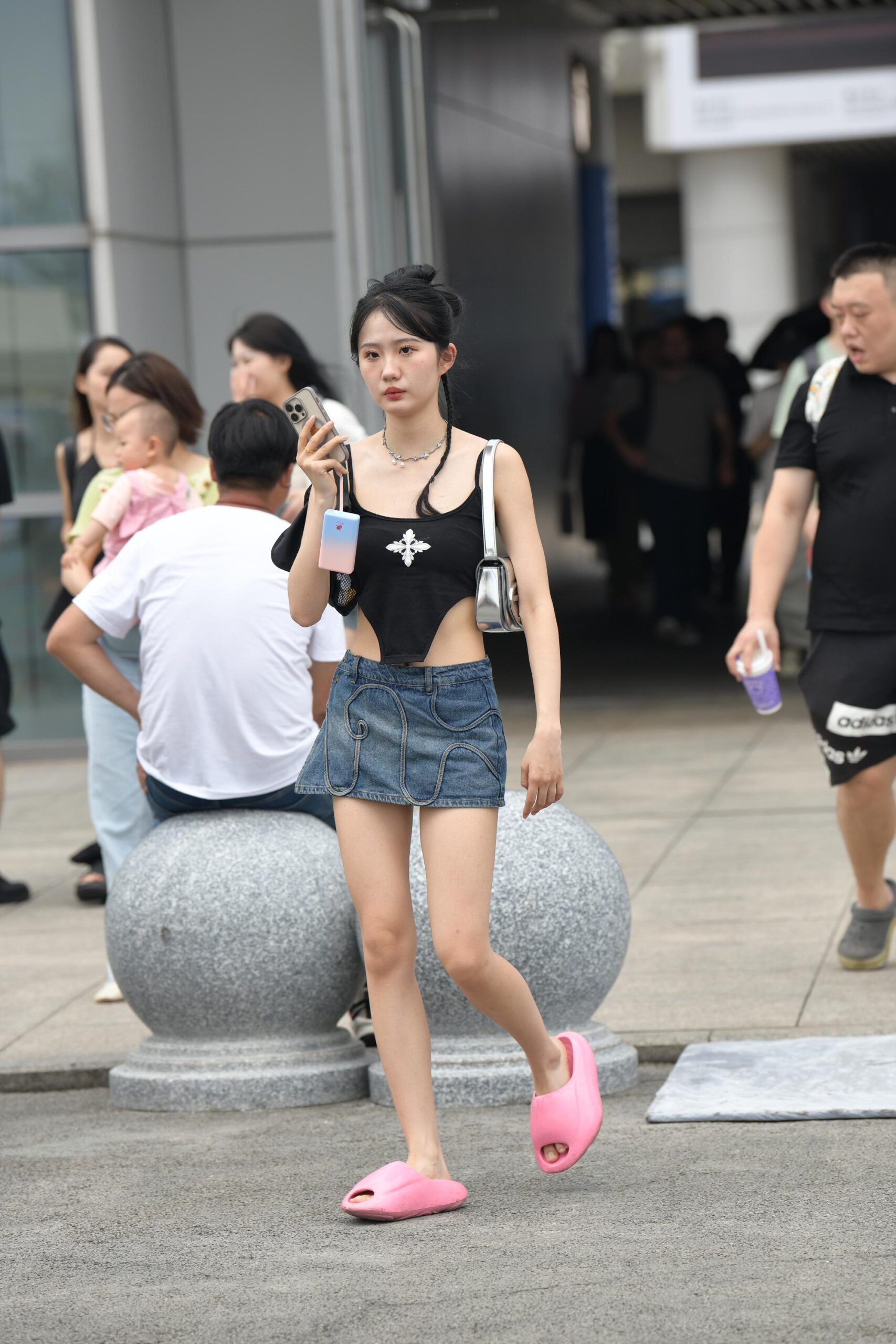 GS-S256 清凉的牛仔裙小姐姐【48P 1.08G】