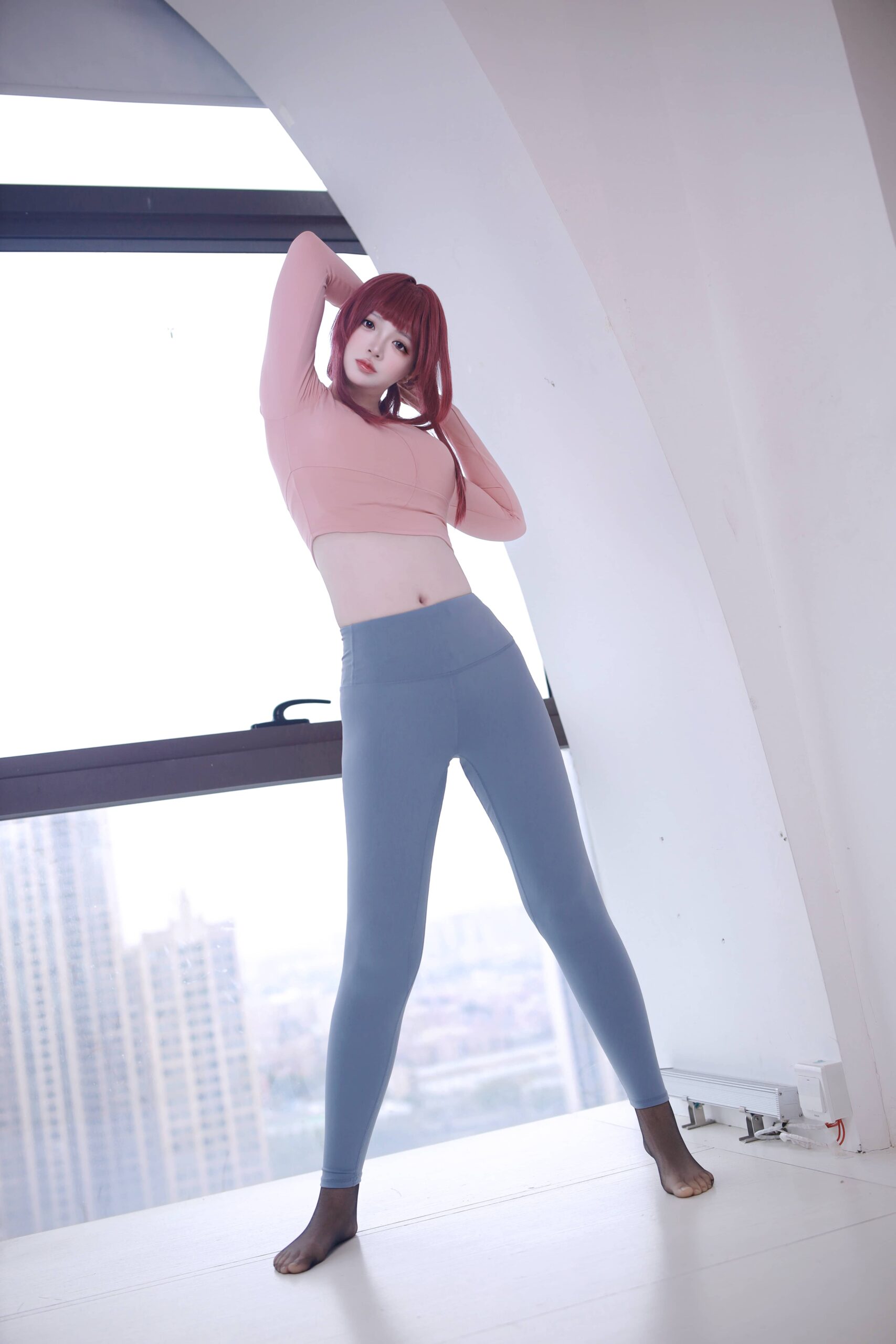 疯猫ss - 瑜伽服 卡芙卡 [58P-844MB]