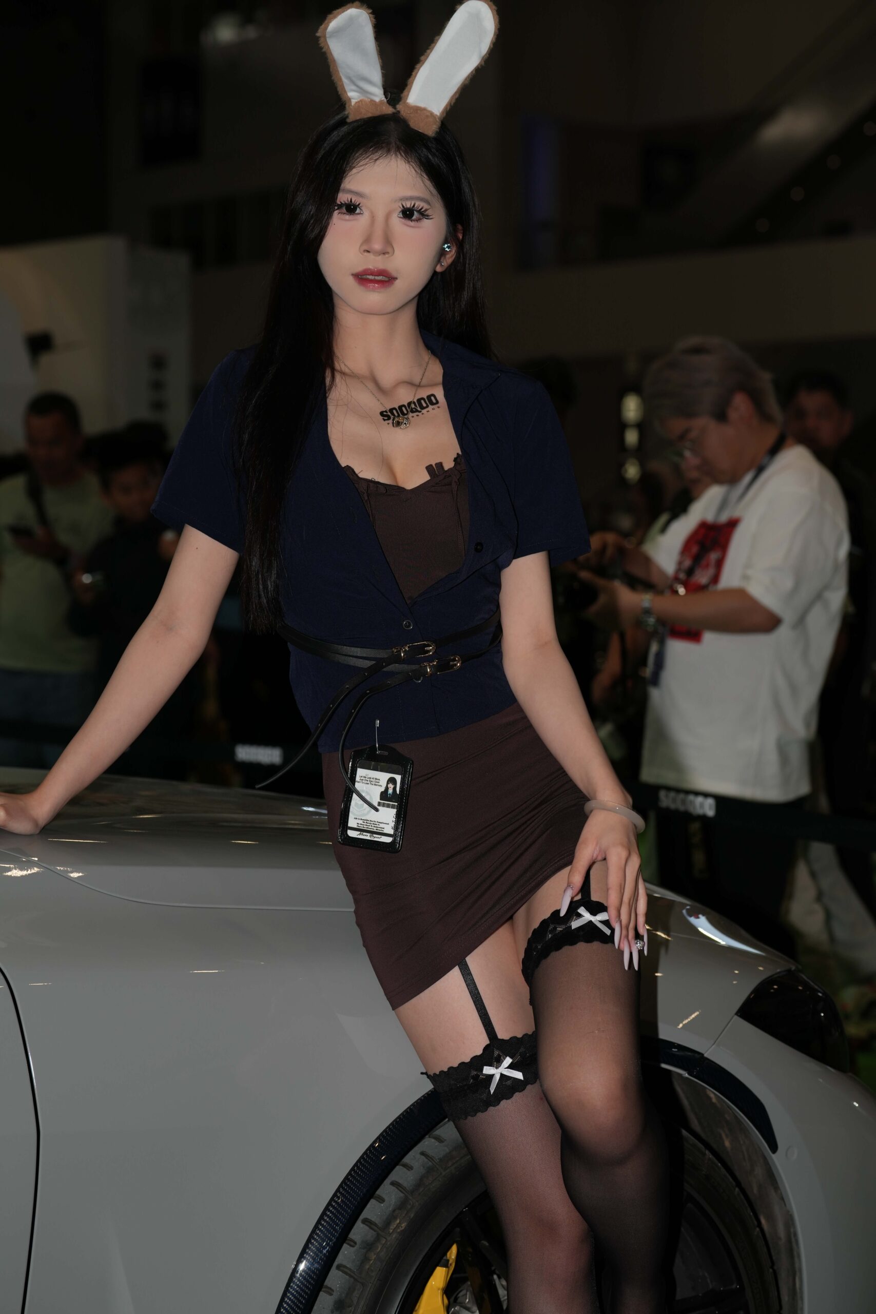 GS-X382 性感的包屯兔女郎车模【48P 1.68G】