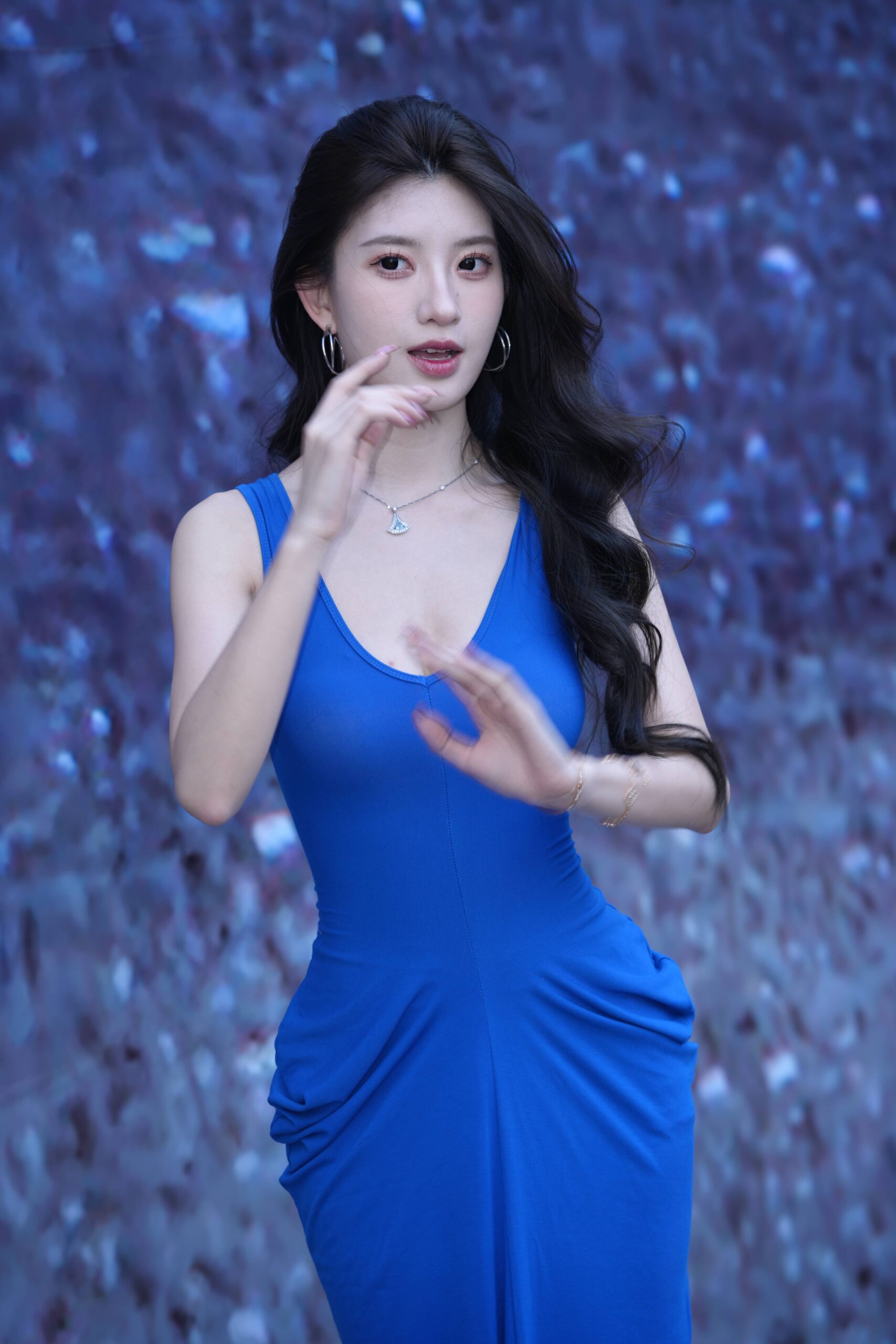 No.8853 柔美蓝色裙装 [32P-610MB]