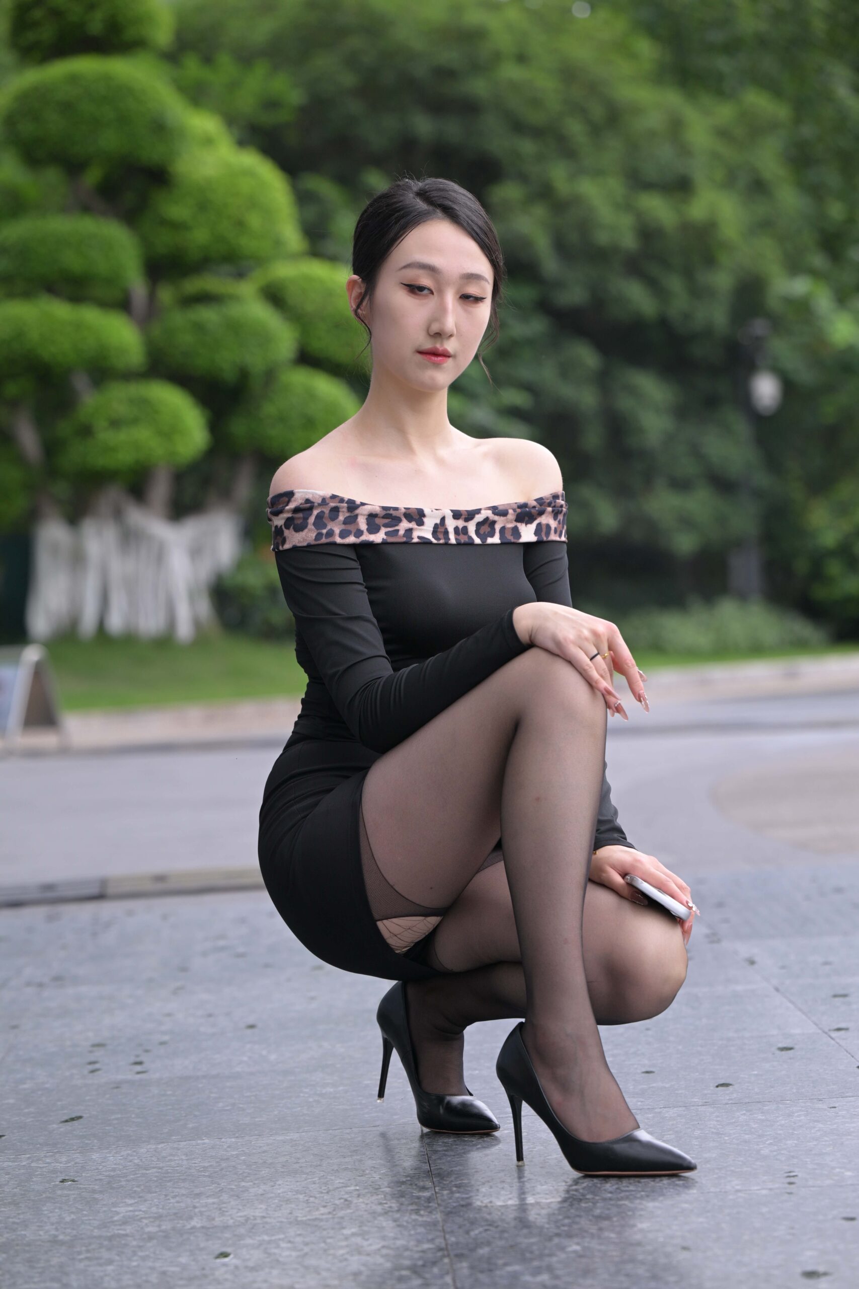 No.8892 迷人一字肩黑裙 [240P-5.29GB]