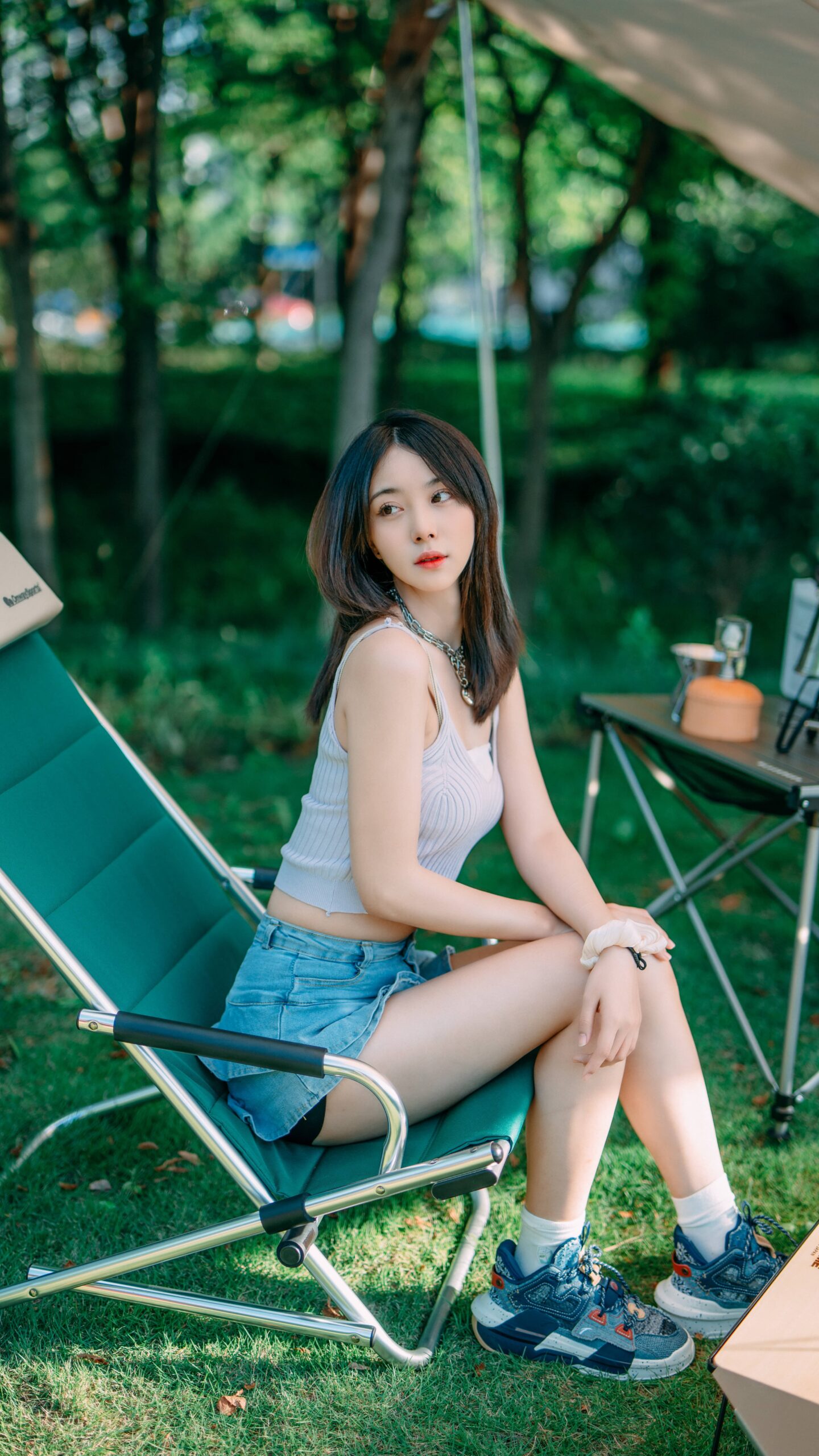 GS-Y0114  夏天的白加黑 小可爱 [47P-607MB]