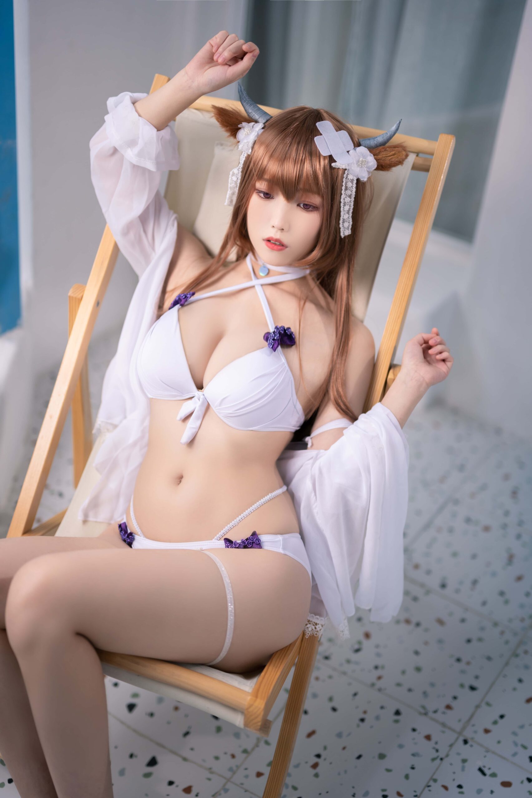 Cosplay汪知子 - 樫野泳装 [33P-179MB]
