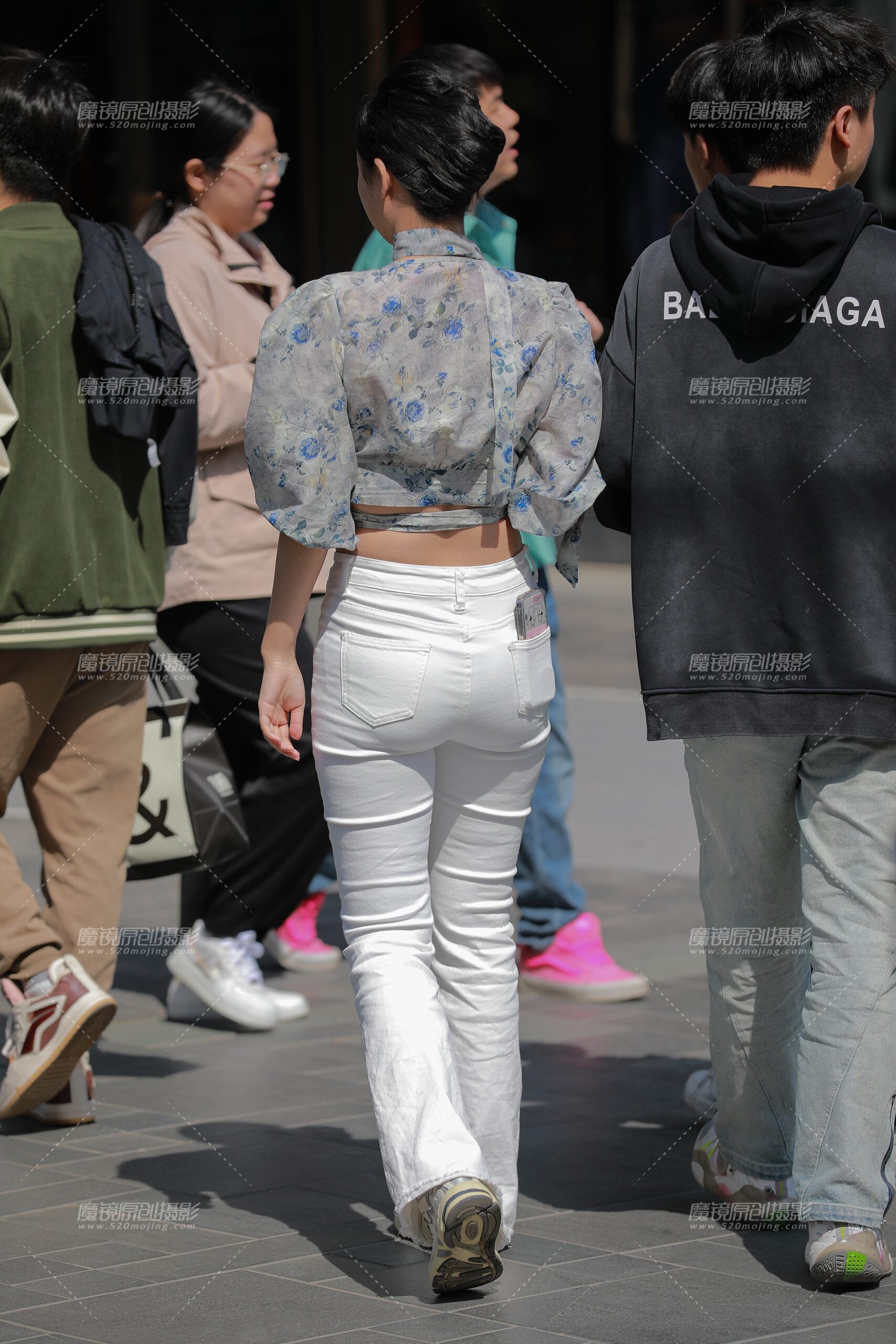 GS-X449 白色紧身裤清纯小妹 【118P  1.47G】