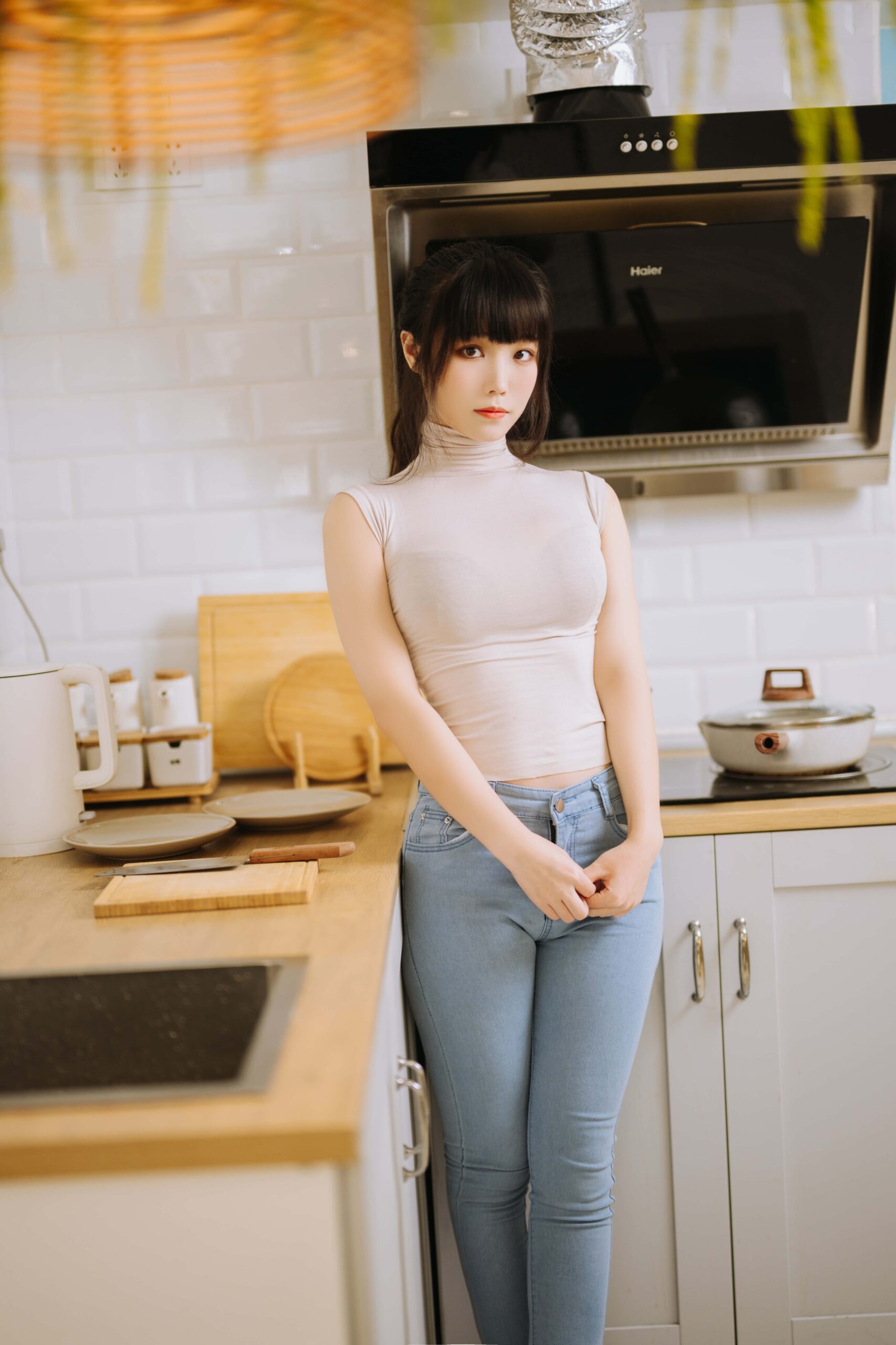 Cosplay汪知子 - 姐姐的牛仔裤 [42P-287MB]