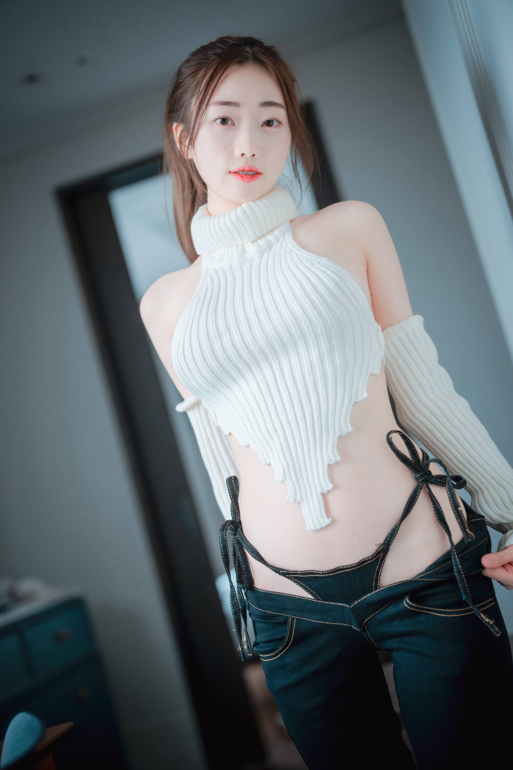 [DJAWA] Jiwon - Knit & Denim [87P-840MB]