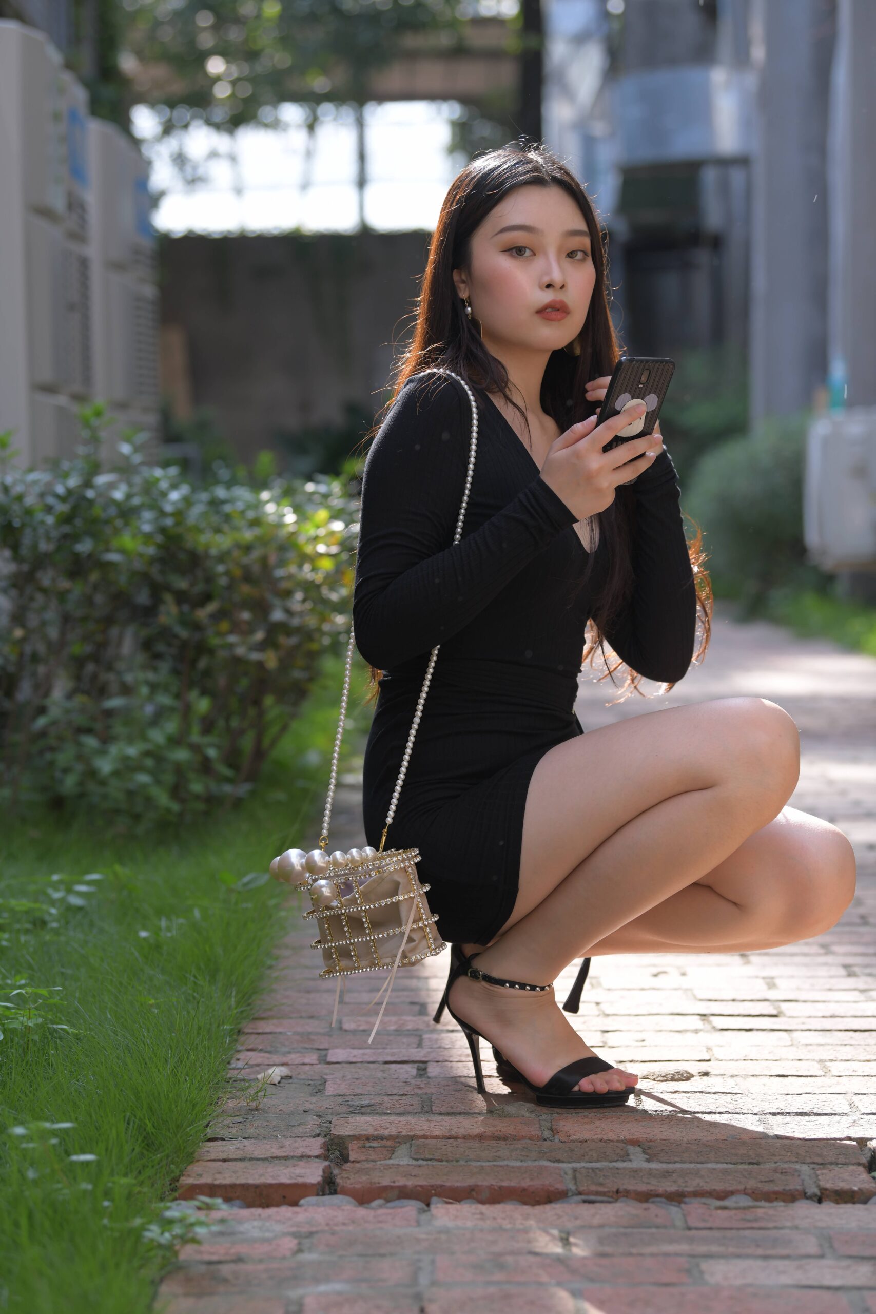 No.5635 一始街拍作品 - 黑色紧身裙美女 [445P11V-15.3GB]