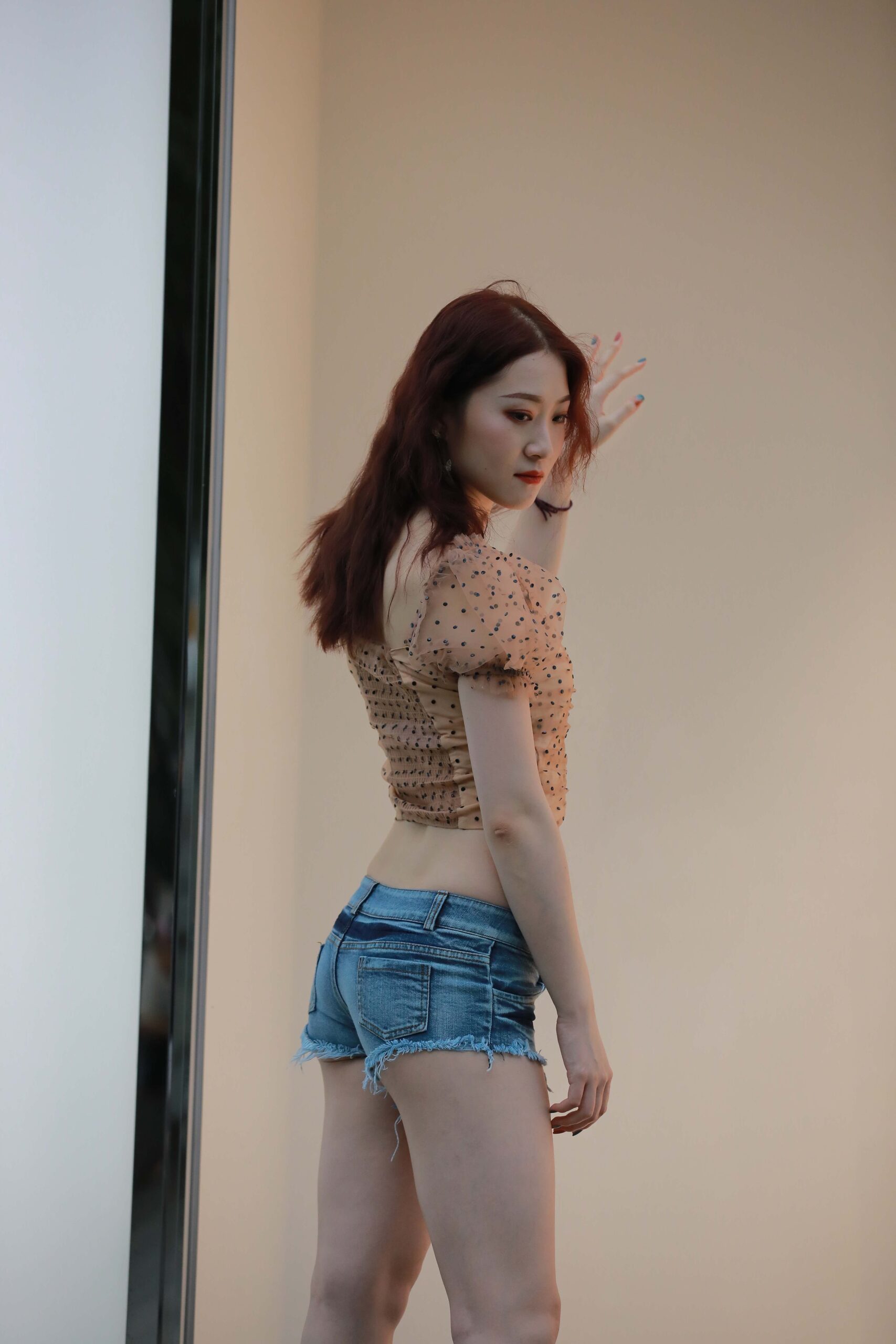 No.9343 牛仔热裤美女 [132P-1.32GB]