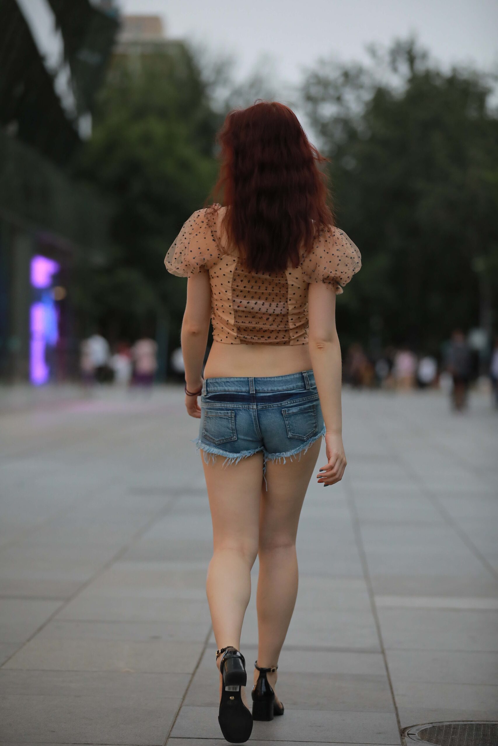 No.9343 牛仔热裤美女 [132P-1.32GB]