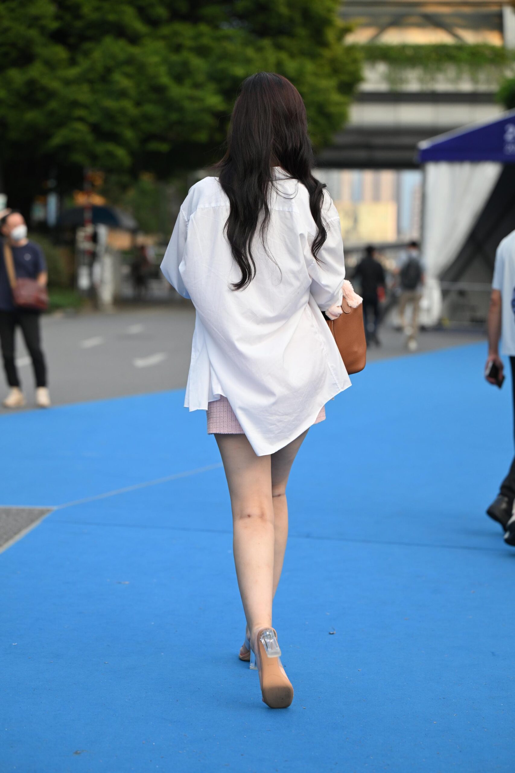 No.9219 粉色抹胸裙 [33P-626MB]