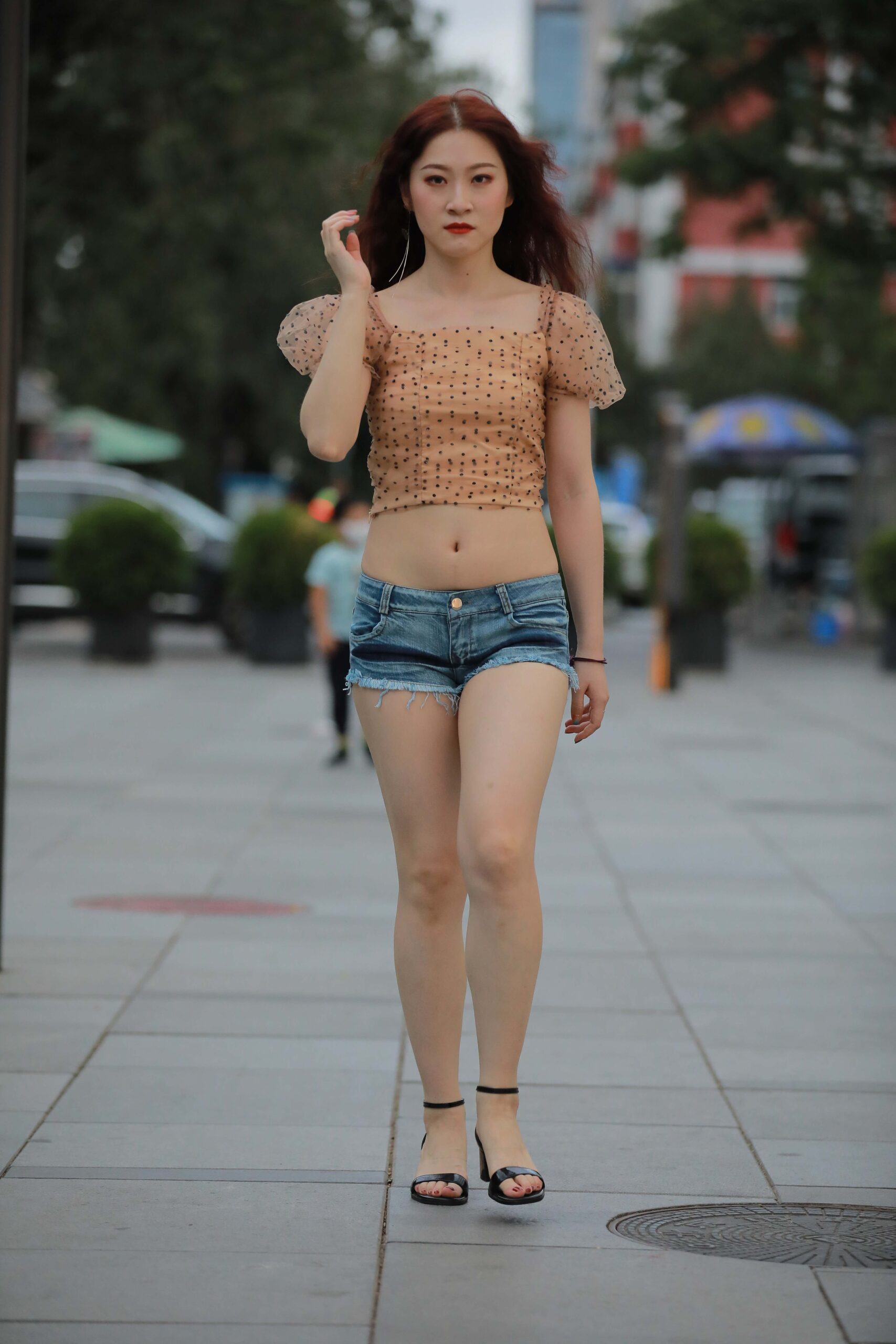 No.9343 牛仔热裤美女 [132P-1.32GB]