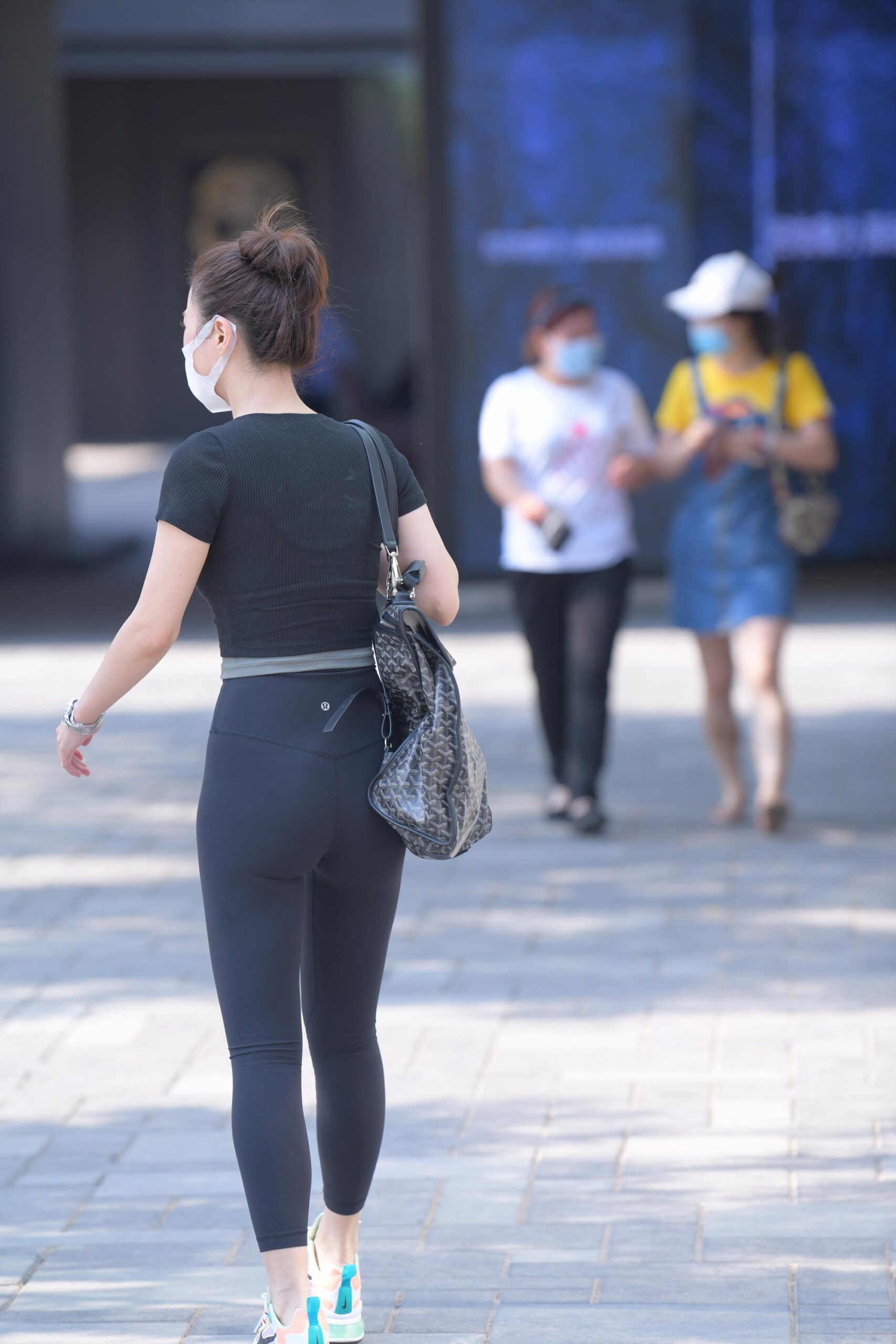 GS-K063  黑色瑜伽裤MJ764[1.15G]