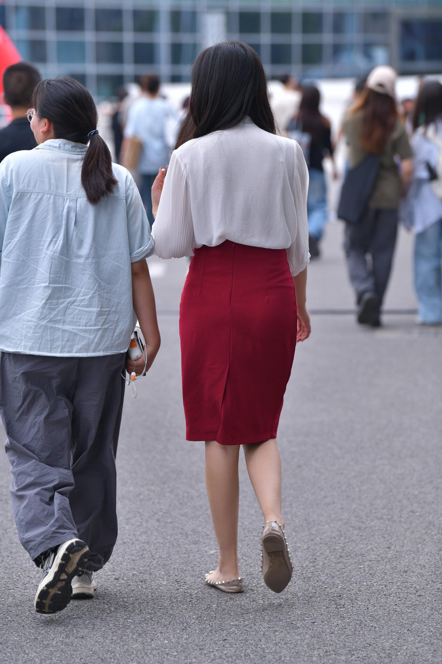 GS-X715 平底鞋红裙 250918-42 【42P 988M】