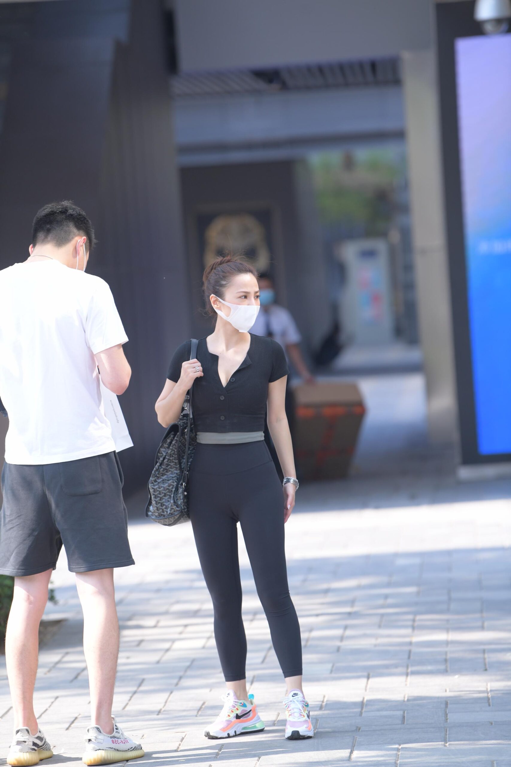 GS-K063  黑色瑜伽裤MJ764[1.15G]