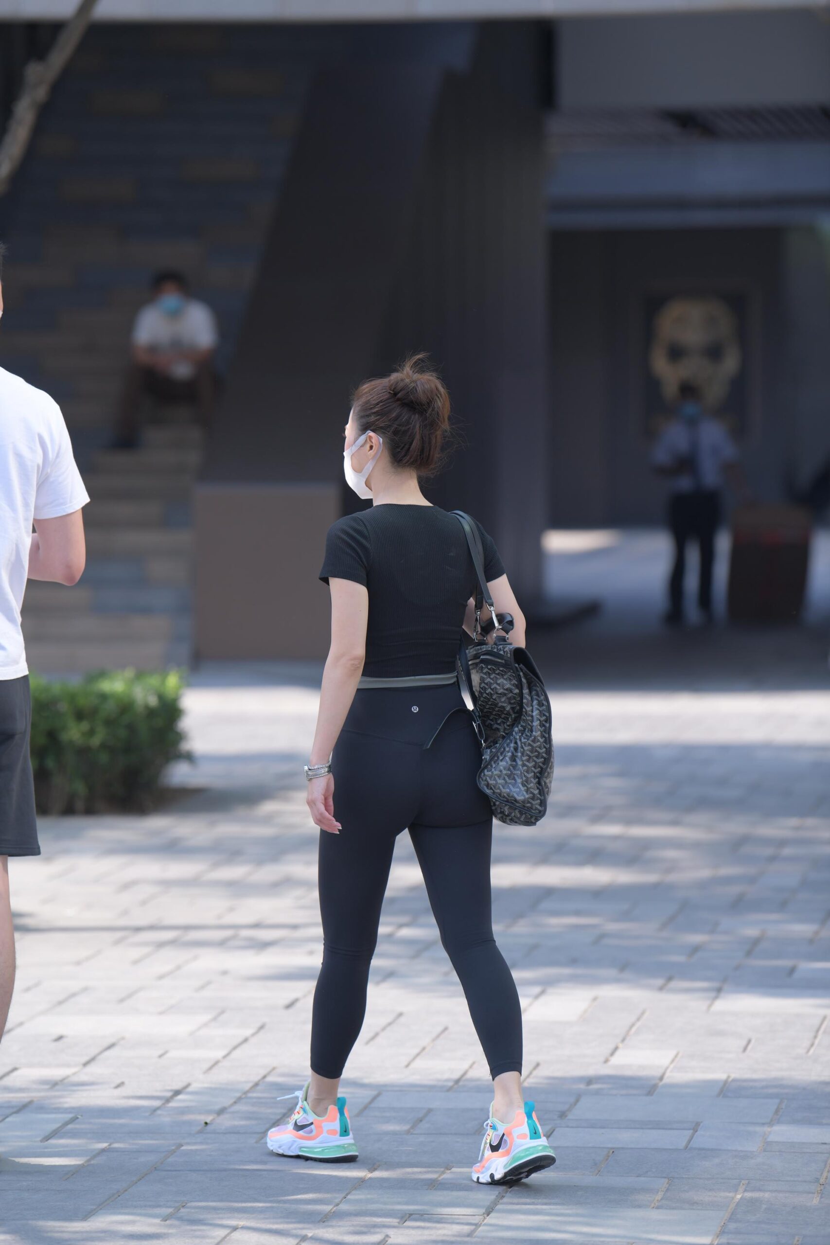 GS-K063  黑色瑜伽裤MJ764[1.15G]