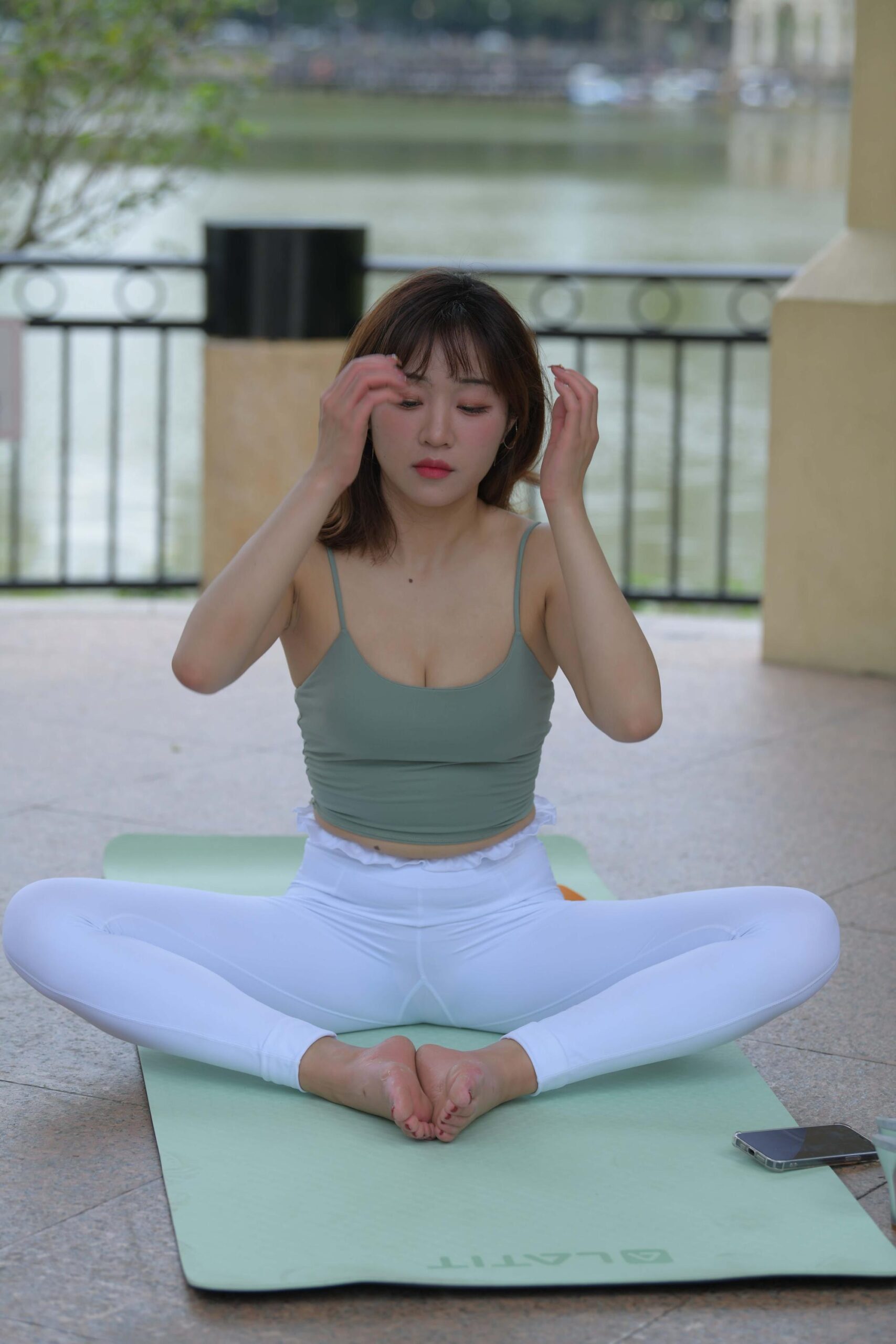 No.9394 白色瑜伽裤 [737P1V-24.2GB]