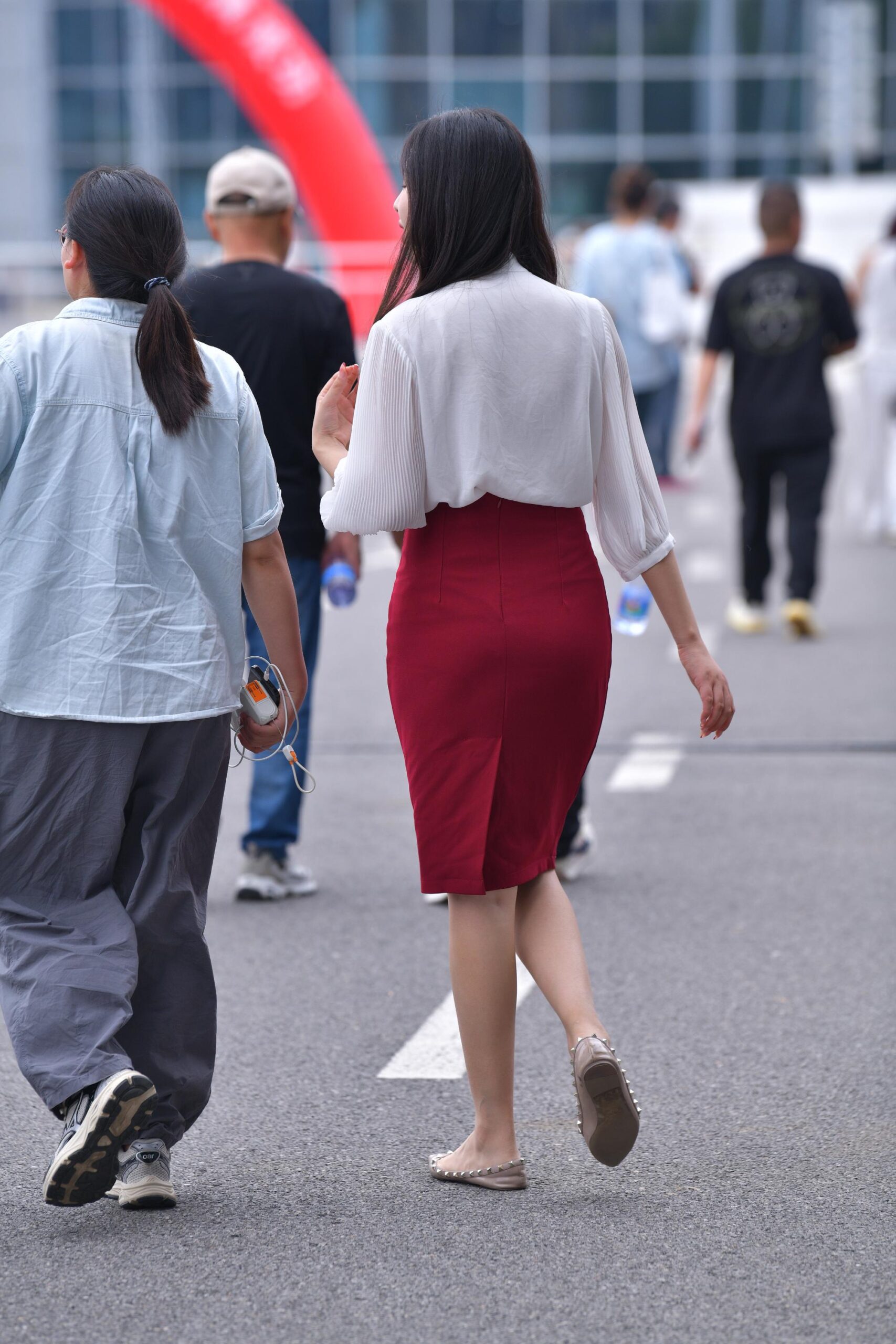 GS-X715 平底鞋红裙 250918-42 【42P 988M】