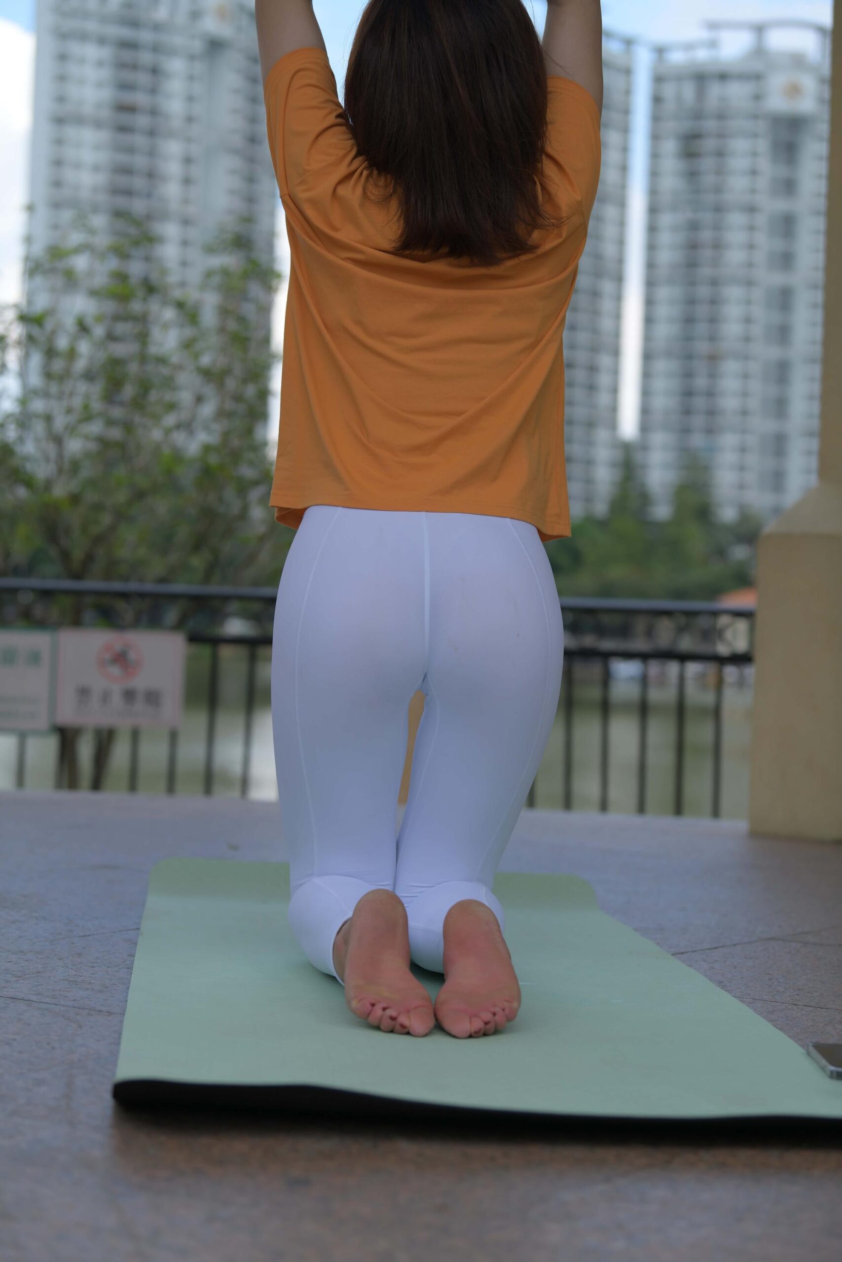 No.9394 白色瑜伽裤 [737P1V-24.2GB]