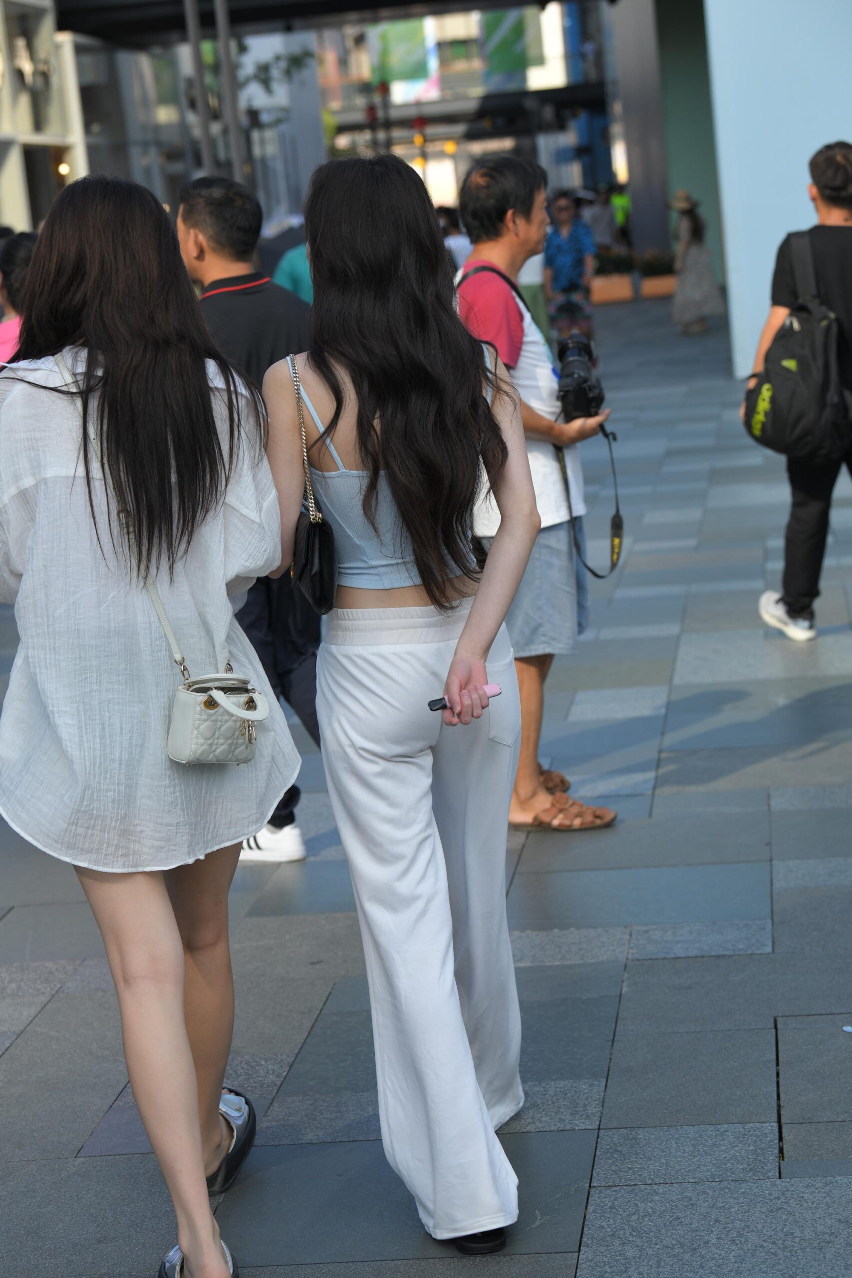 GS-T626 街拍白长裤吊带衫小姐姐 【77P   1.75G】