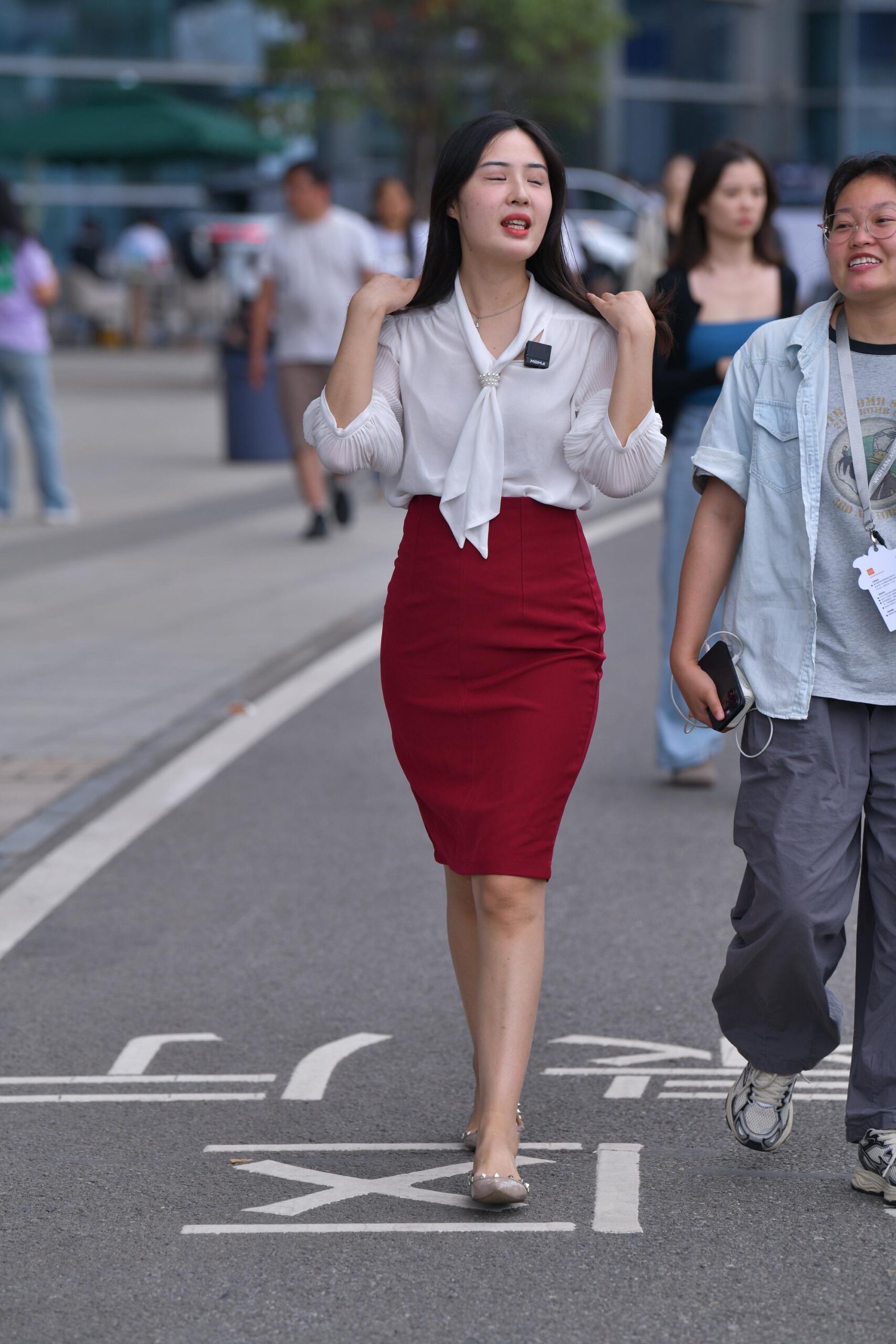 GS-X715 平底鞋红裙 250918-42 【42P 988M】