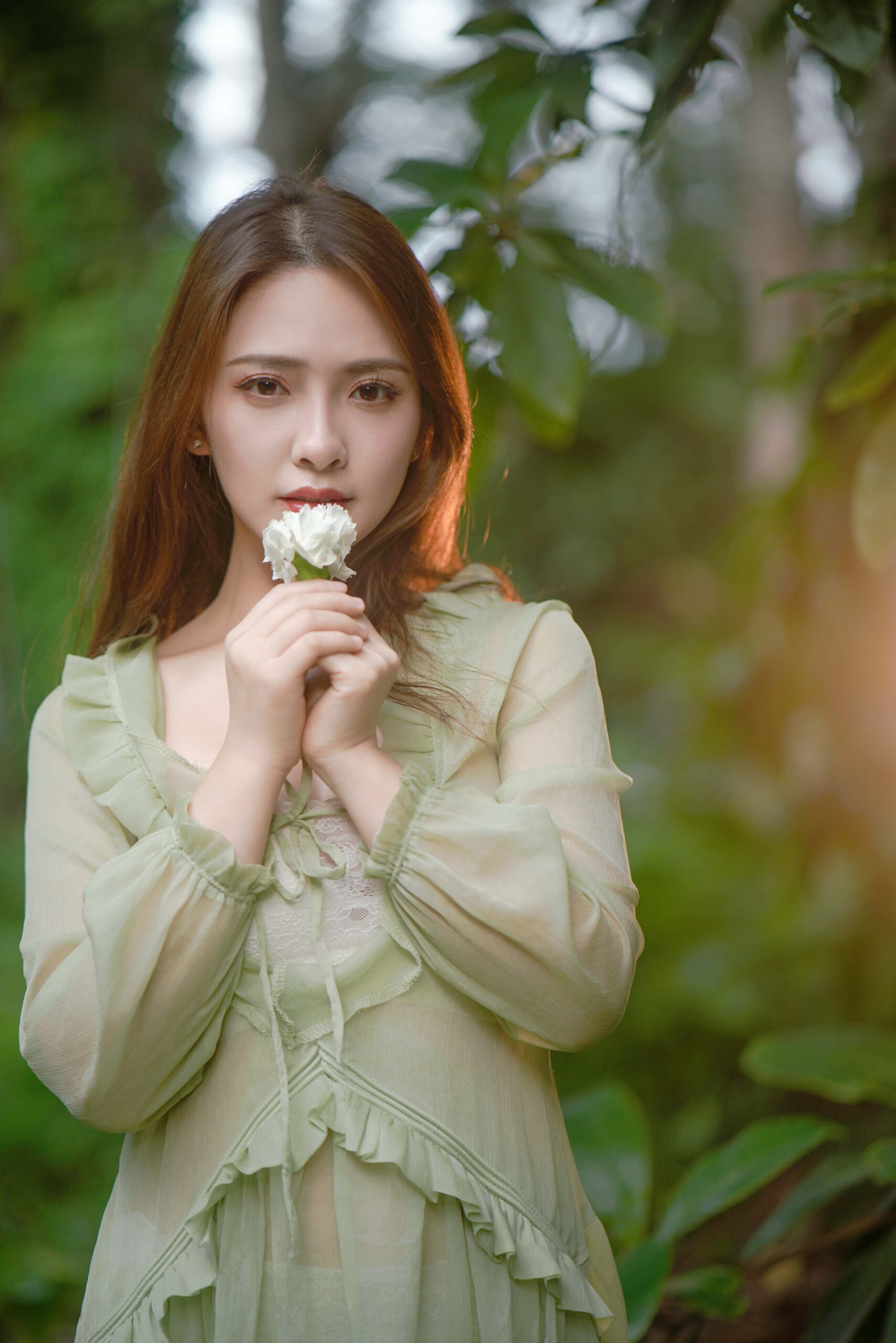 GS-Y0197 森林童话：绿裙少女与光共舞 颖儿YY [39P-1.47GB]