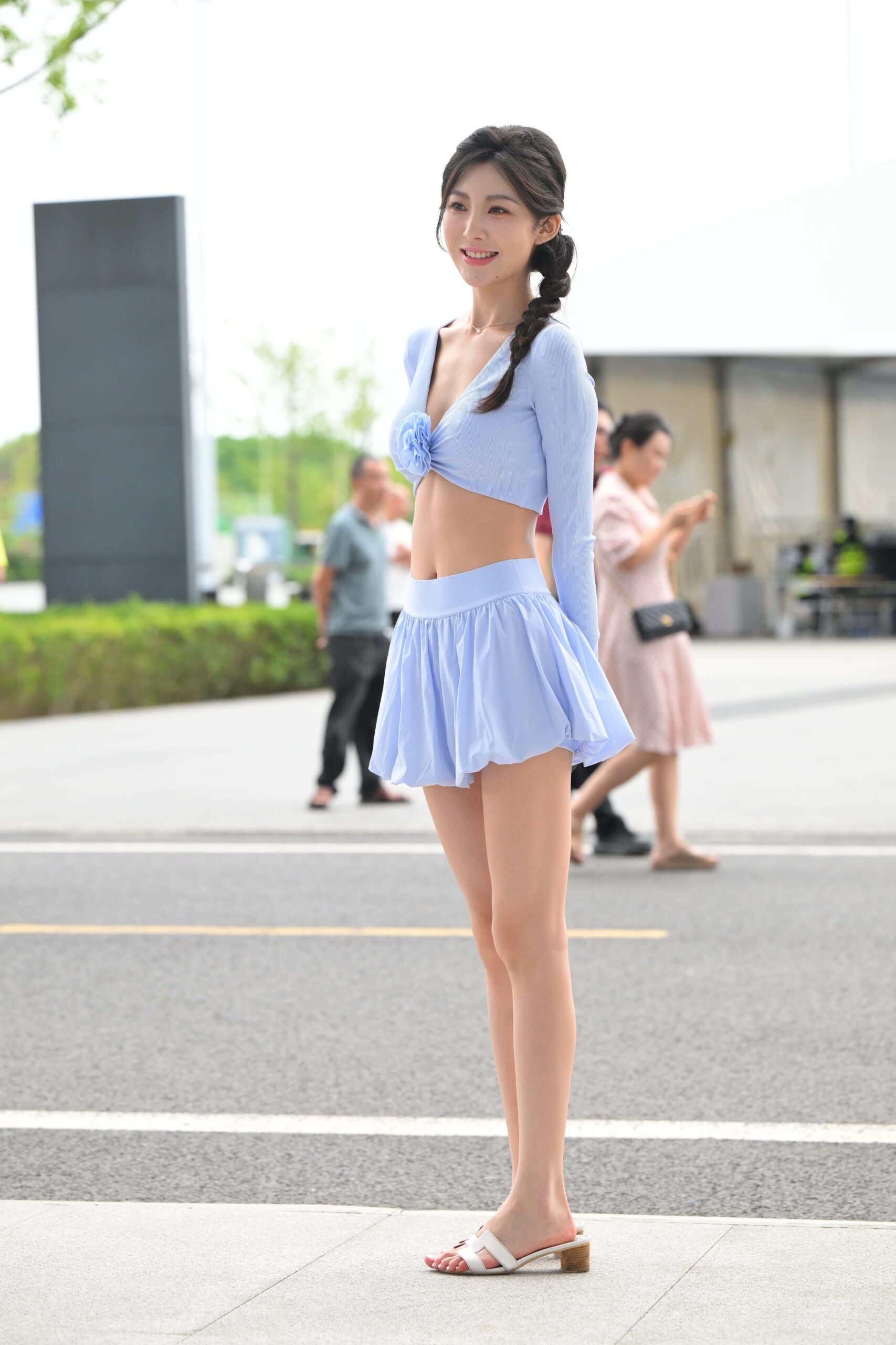 No.9535 甜美蓝色套装裙 [124P-2.15GB]