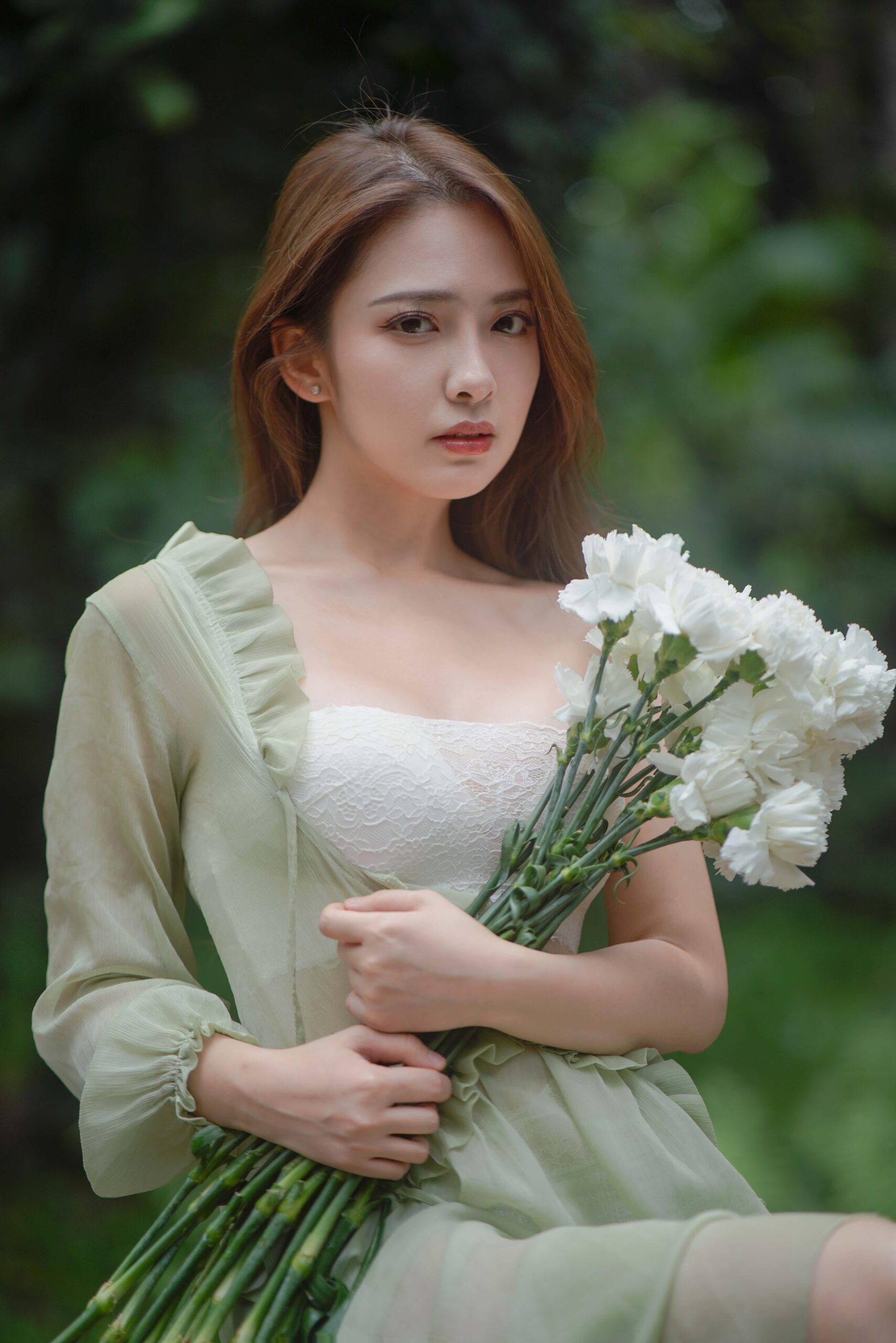 GS-Y0197 森林童话：绿裙少女与光共舞 颖儿YY [39P-1.47GB]