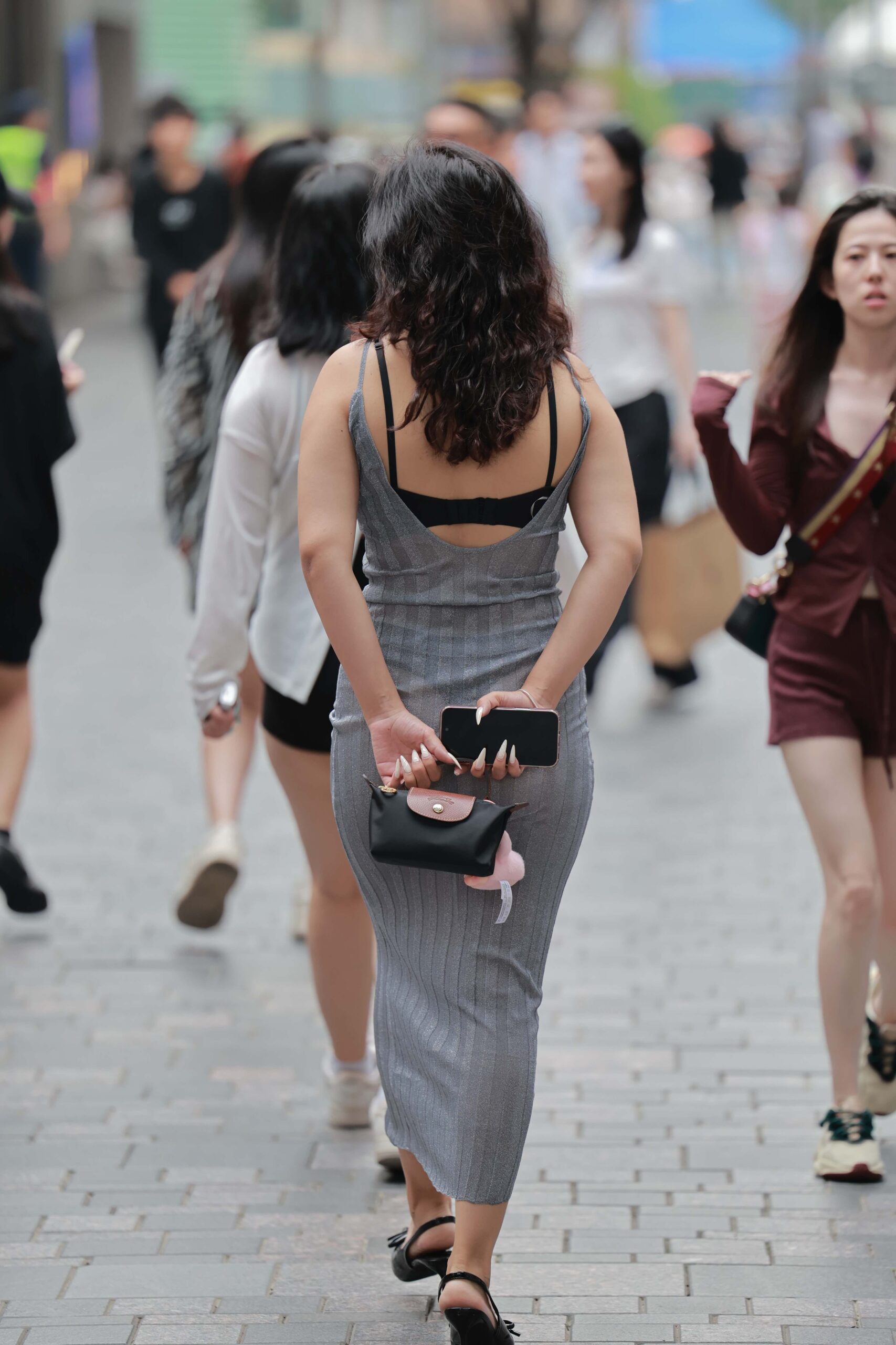 GS-T687 性感灰色包臀裙 【36P 320M】