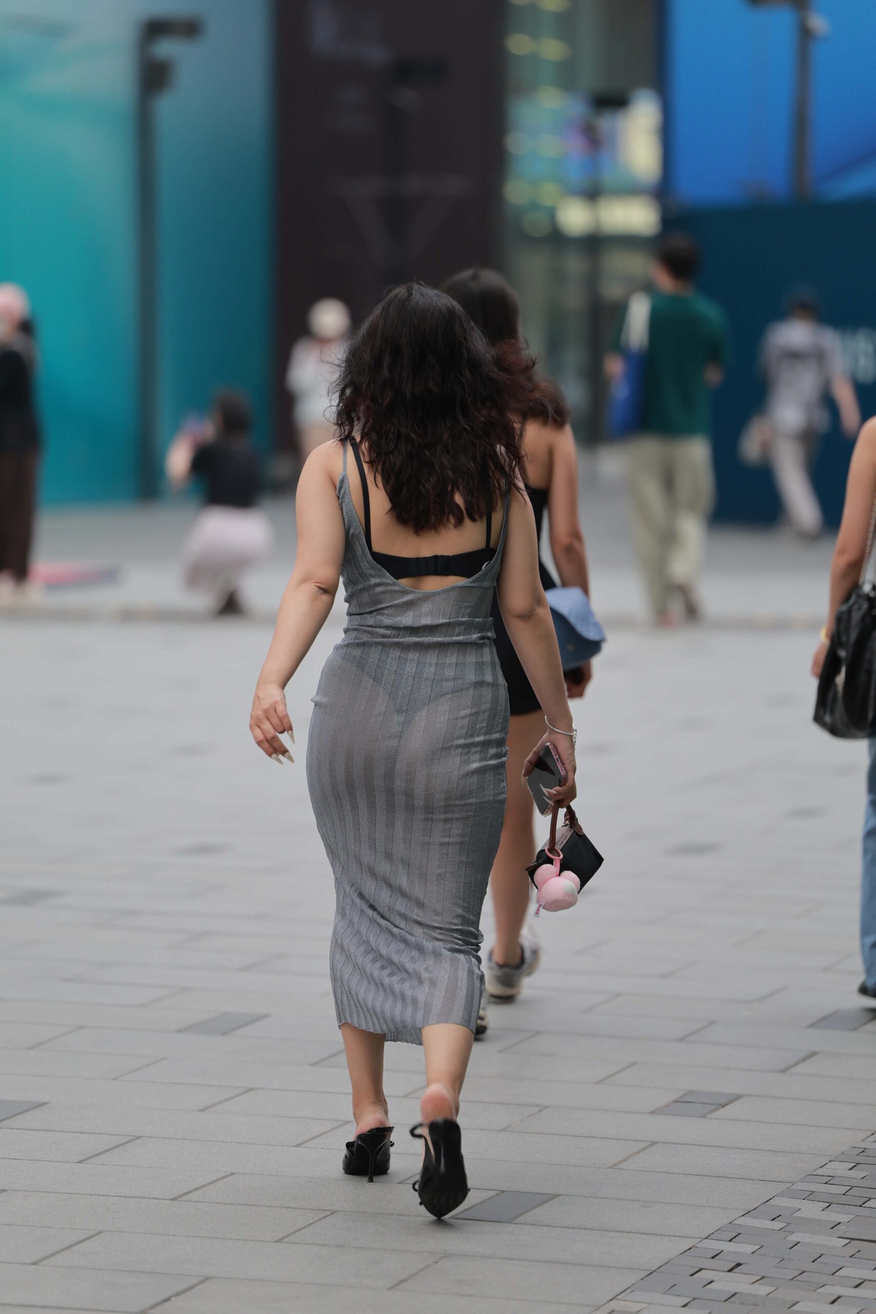 GS-T687 性感灰色包臀裙 【36P 320M】