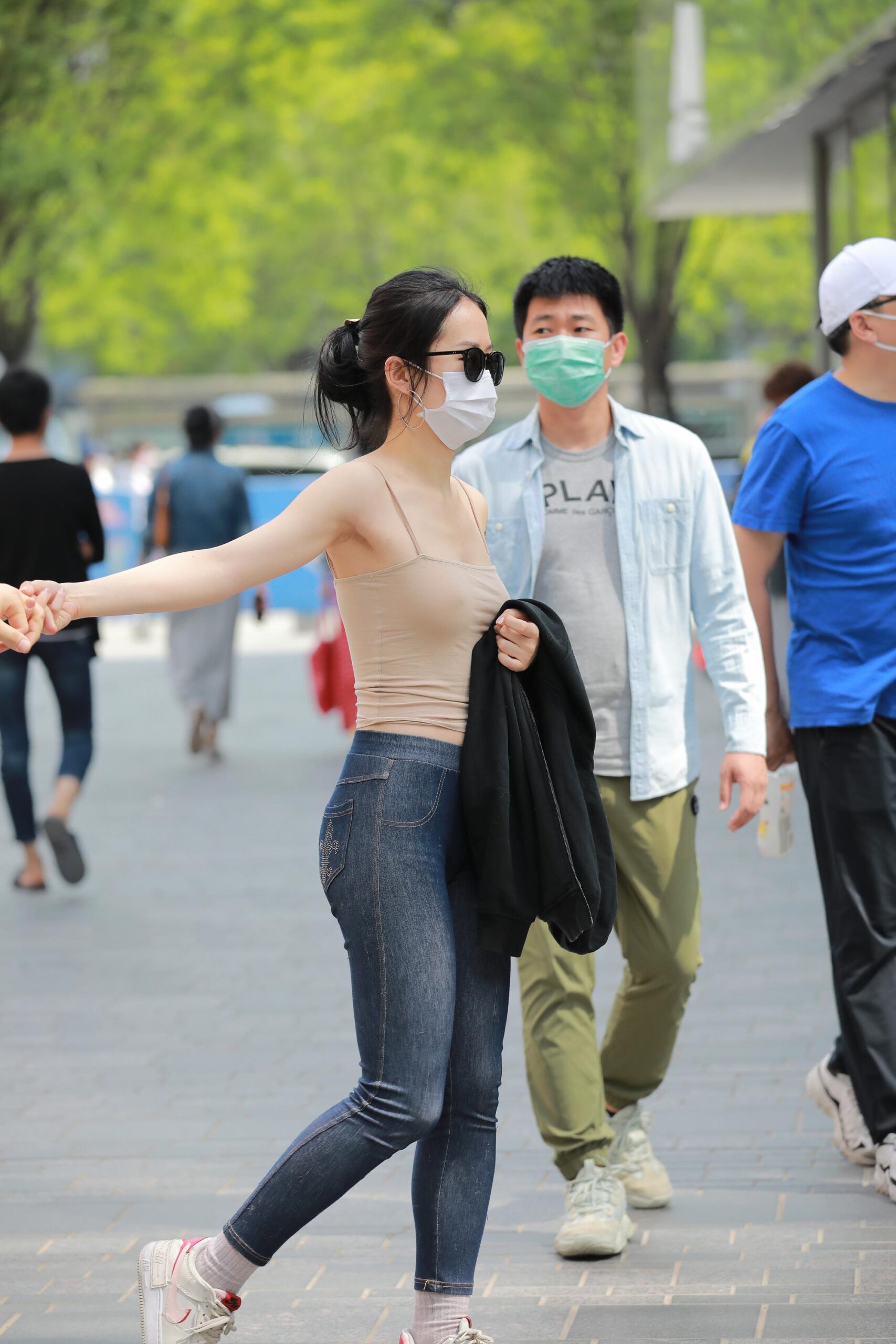 GS-T705 吊带紧身裤美女 【76P 946M】