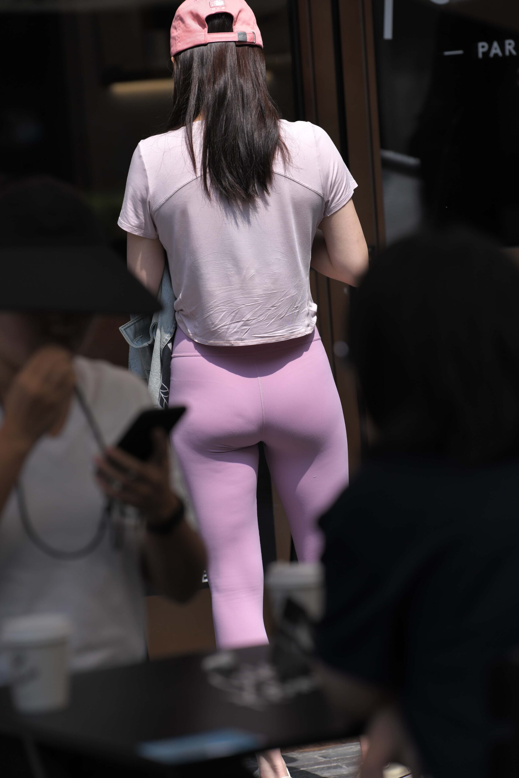 GS-T717  街拍粉色瑜伽裤轻熟朲槭 【59P  1.30G】