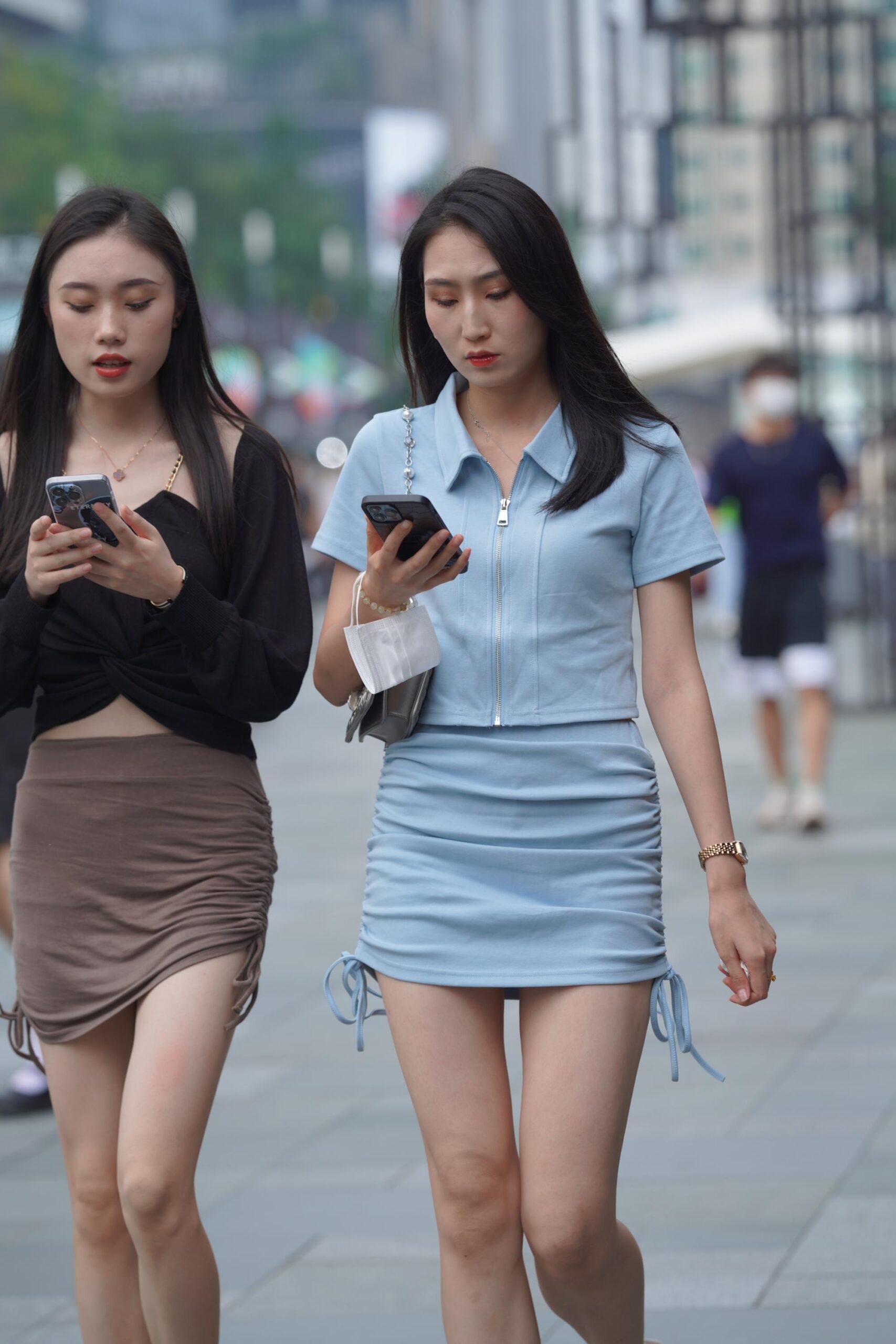 GS-T711  街拍包臀裙大长腿闺蜜 【182P  1.91G】