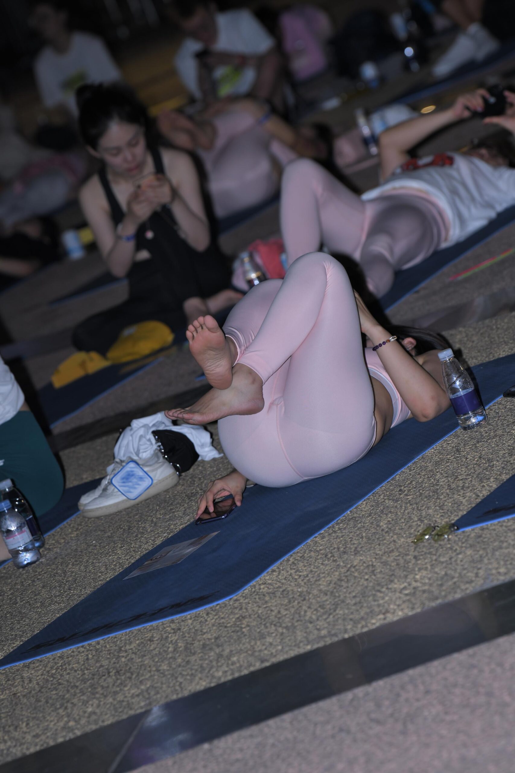 No.9553 海边夜空下瑜珈 [122P-3.00GB]