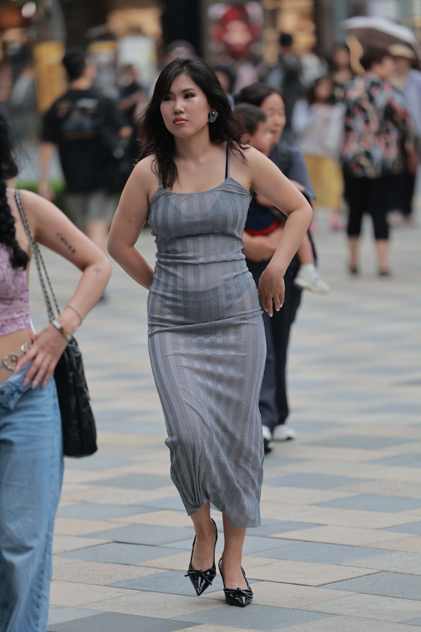 GS-T687 性感灰色包臀裙 【36P 320M】