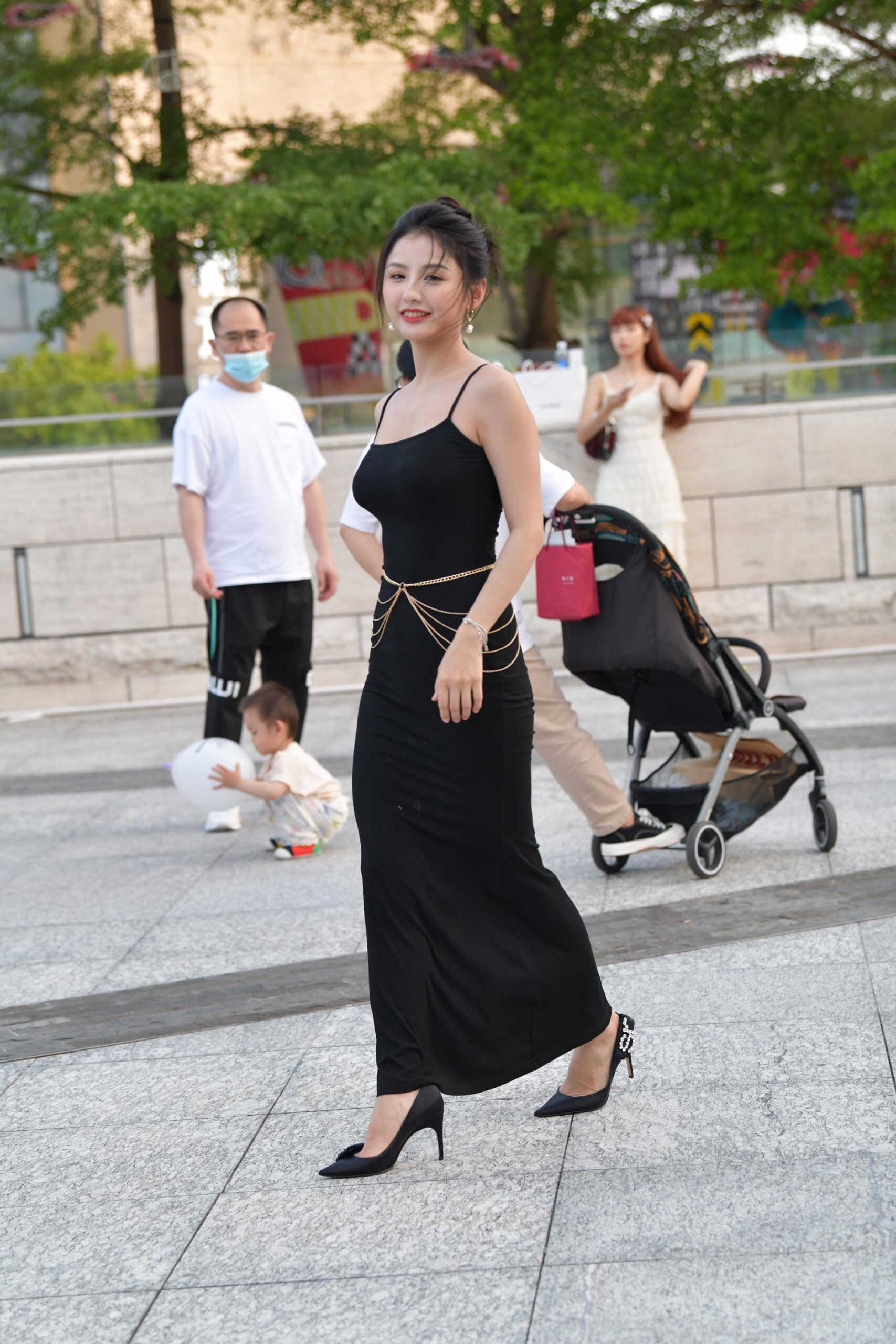 No.9633 魅力黑色长裙 [130P-3.14GB]