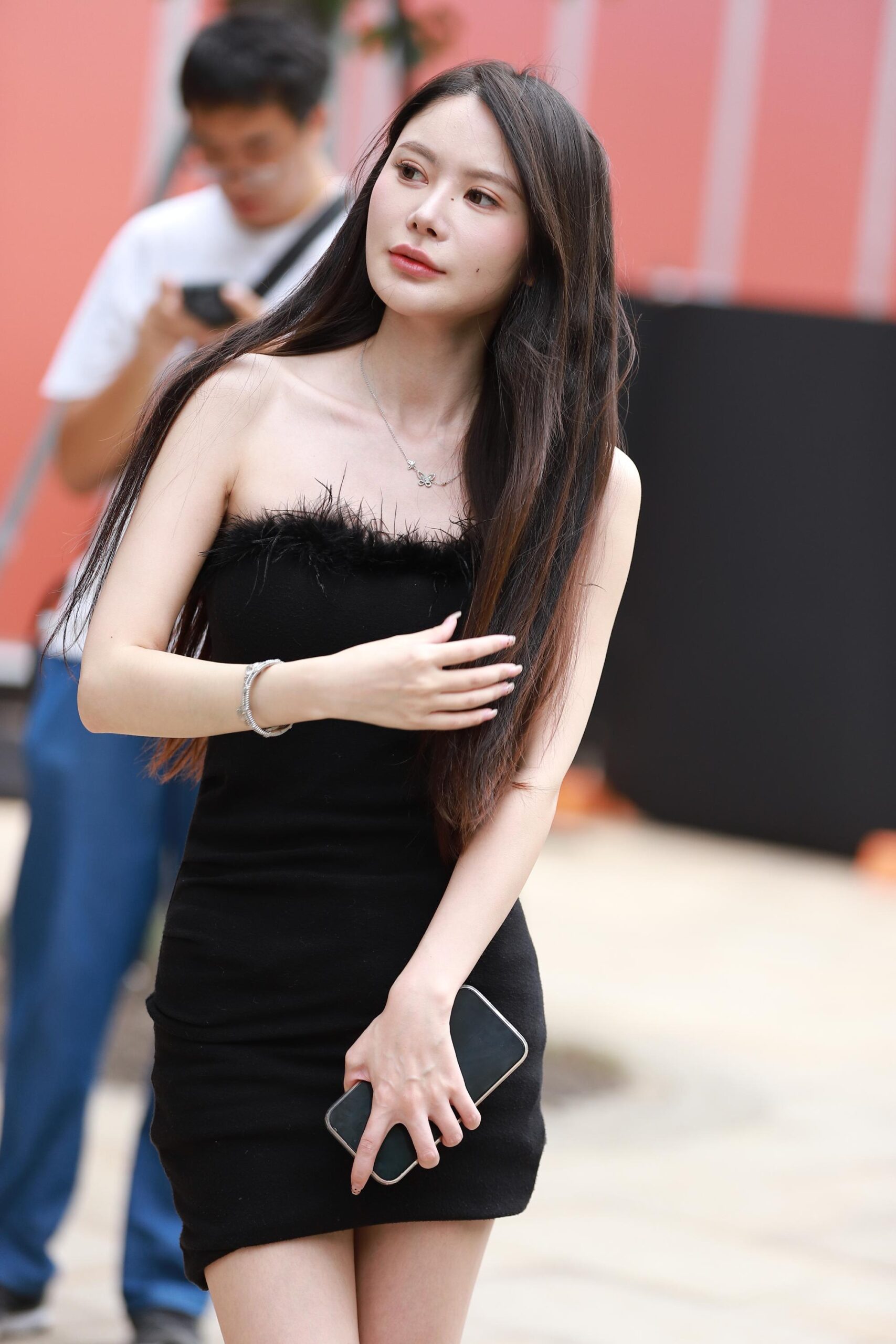 No.9702 毛毛包臀裙毛毛鞋 [108P-770MB]