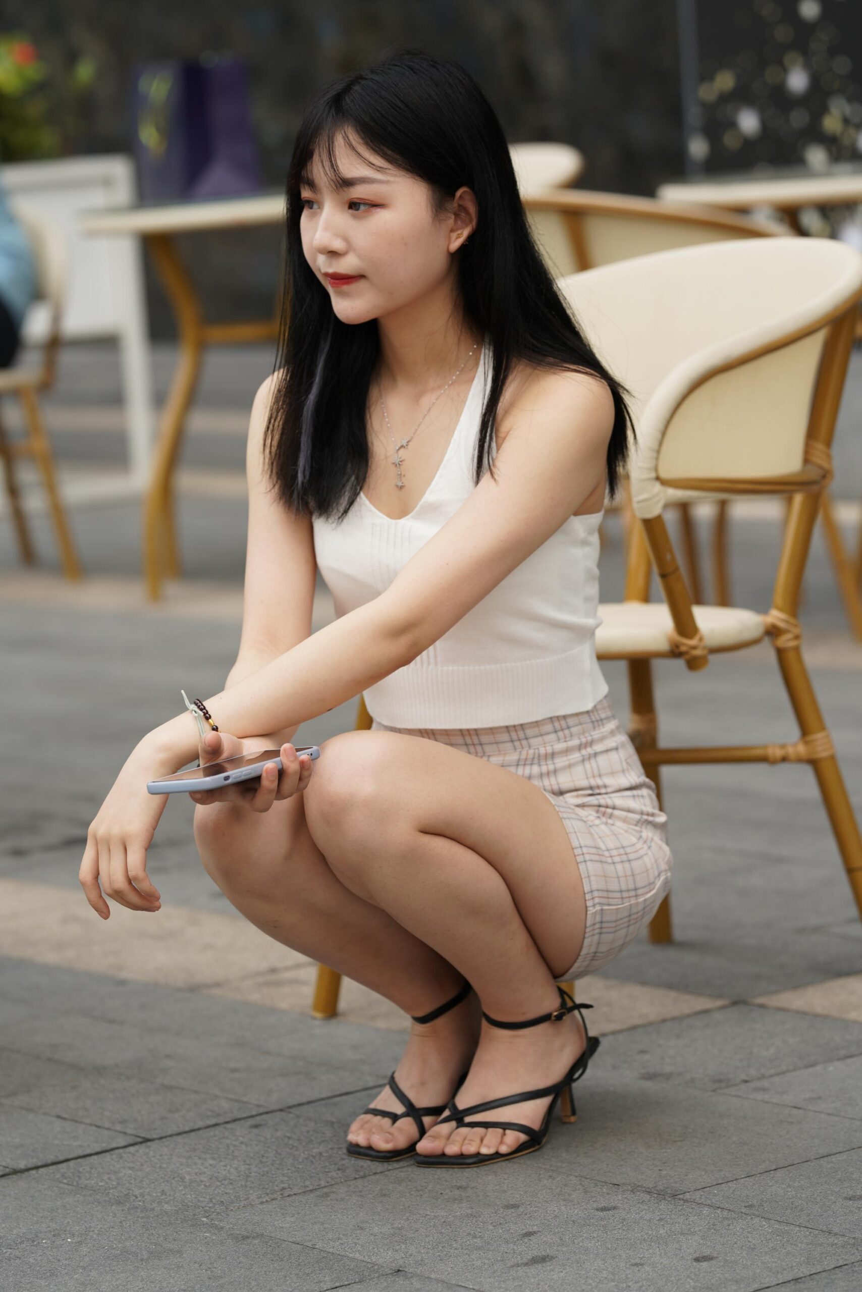 No.9635 甜美气质格子裙 [517P1V-11.1GB]