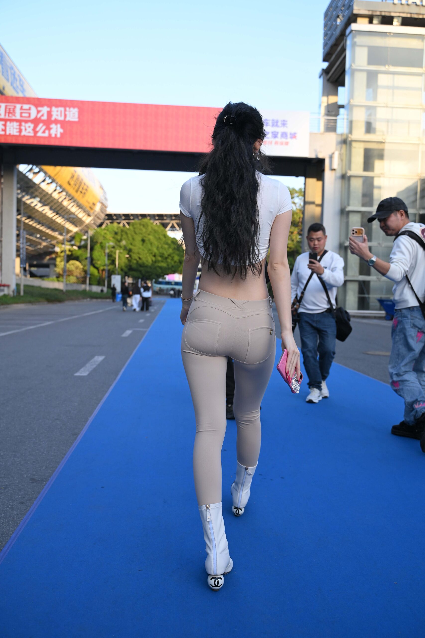 GS-T731   蜜桃裤，露肚脐丰满的BB酱 【137P  2.83G】