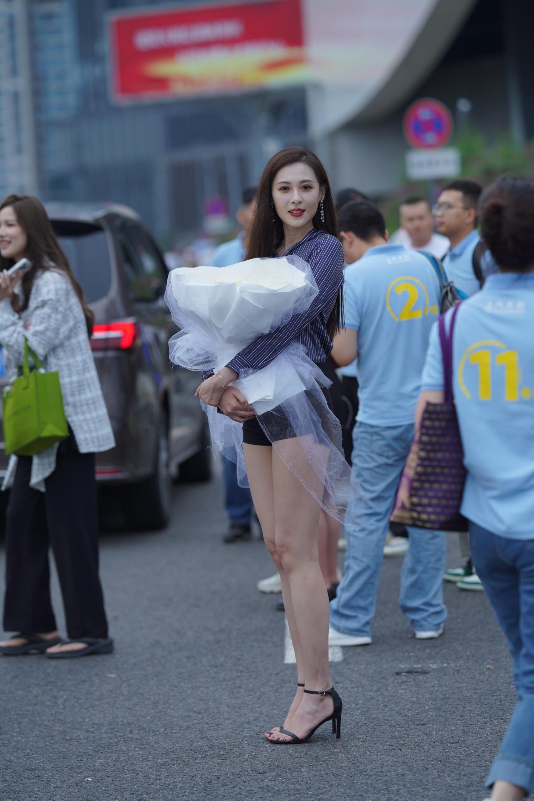 No.9699 黑色短裤大长腿 [124P-1.68GB]