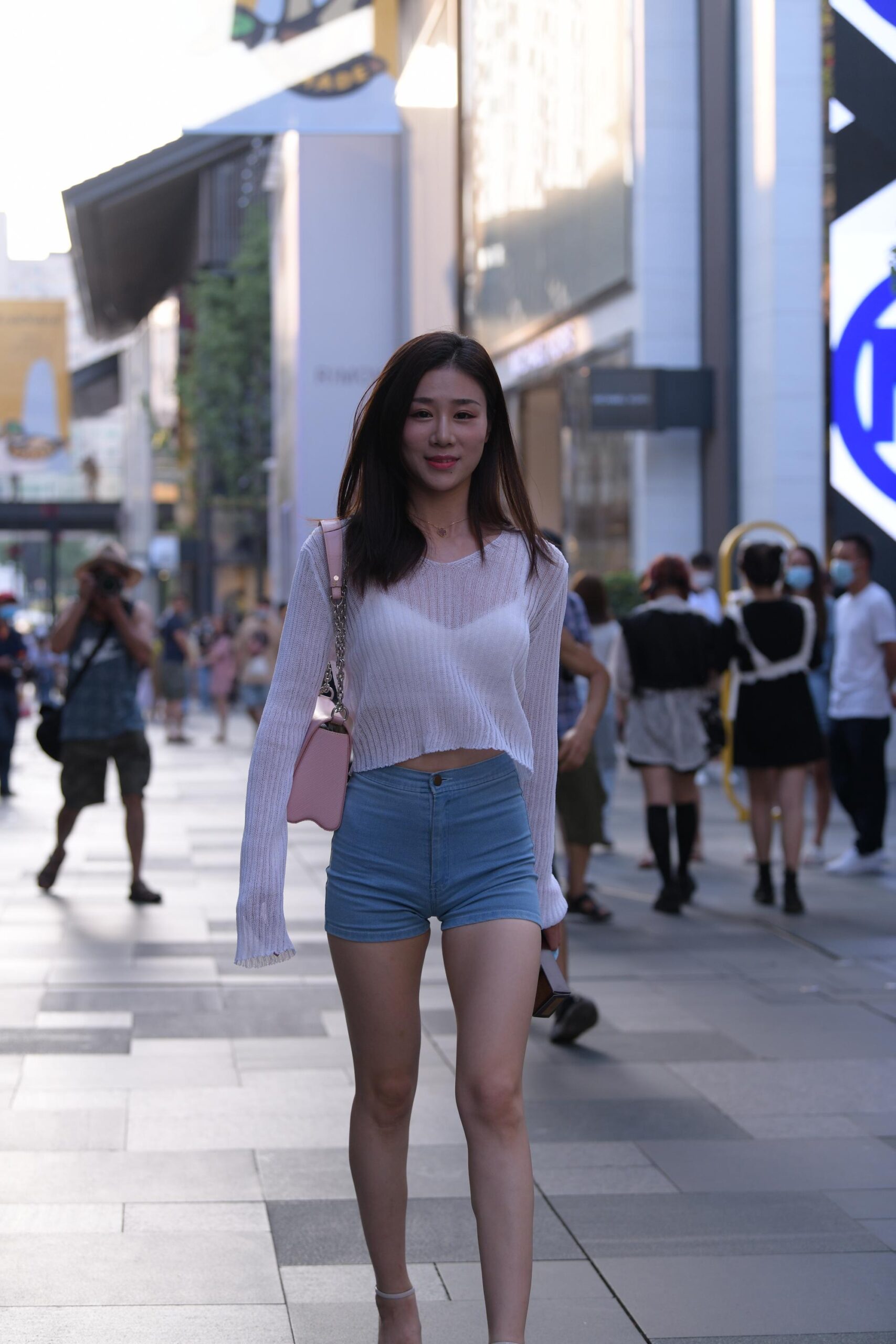 No.9641 高腰牛仔短裤 [149P-3.24GB]