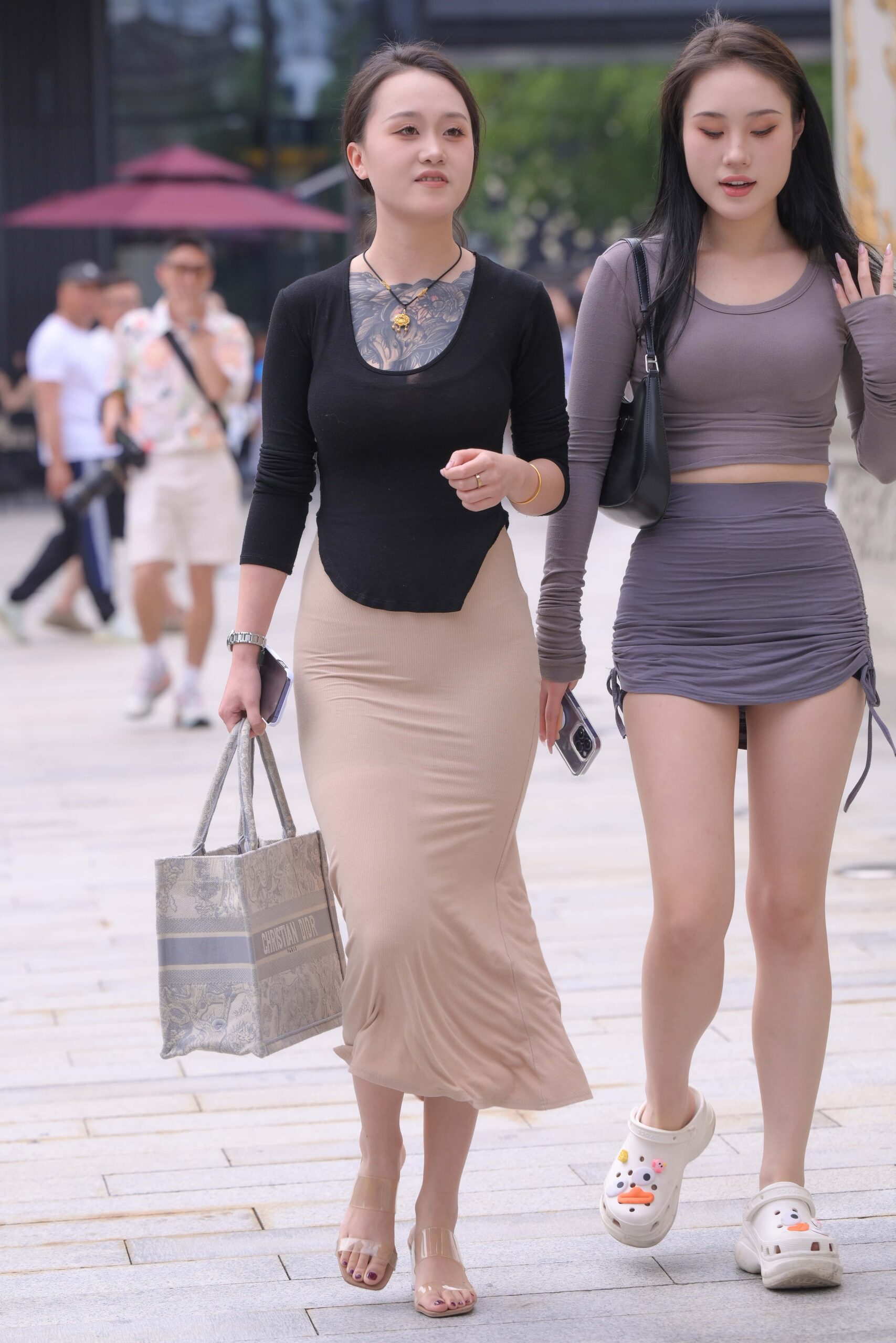 GS-X772 紧致包臀裙姐妹逛街 【198P 3.73G】