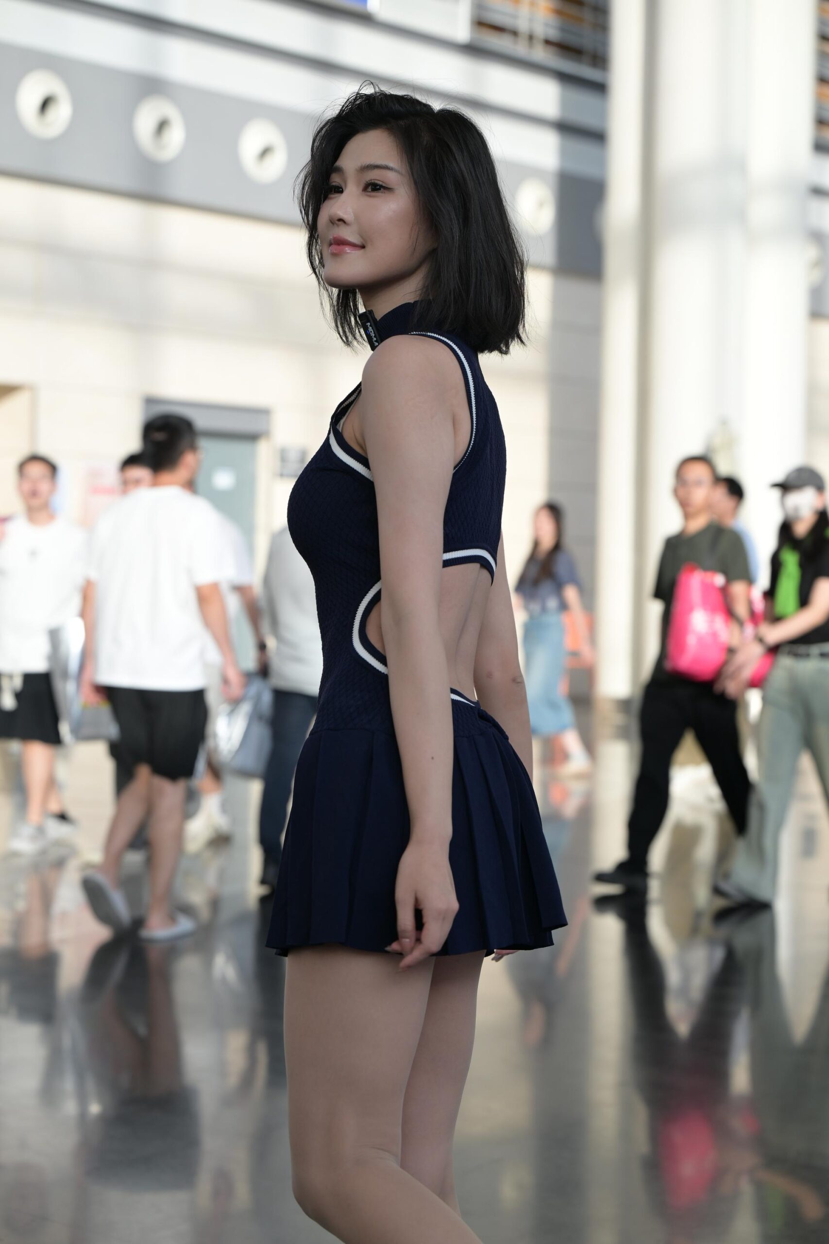 No.9619 蓝色短裙肉丝（程儿） [91P-1.47GB]