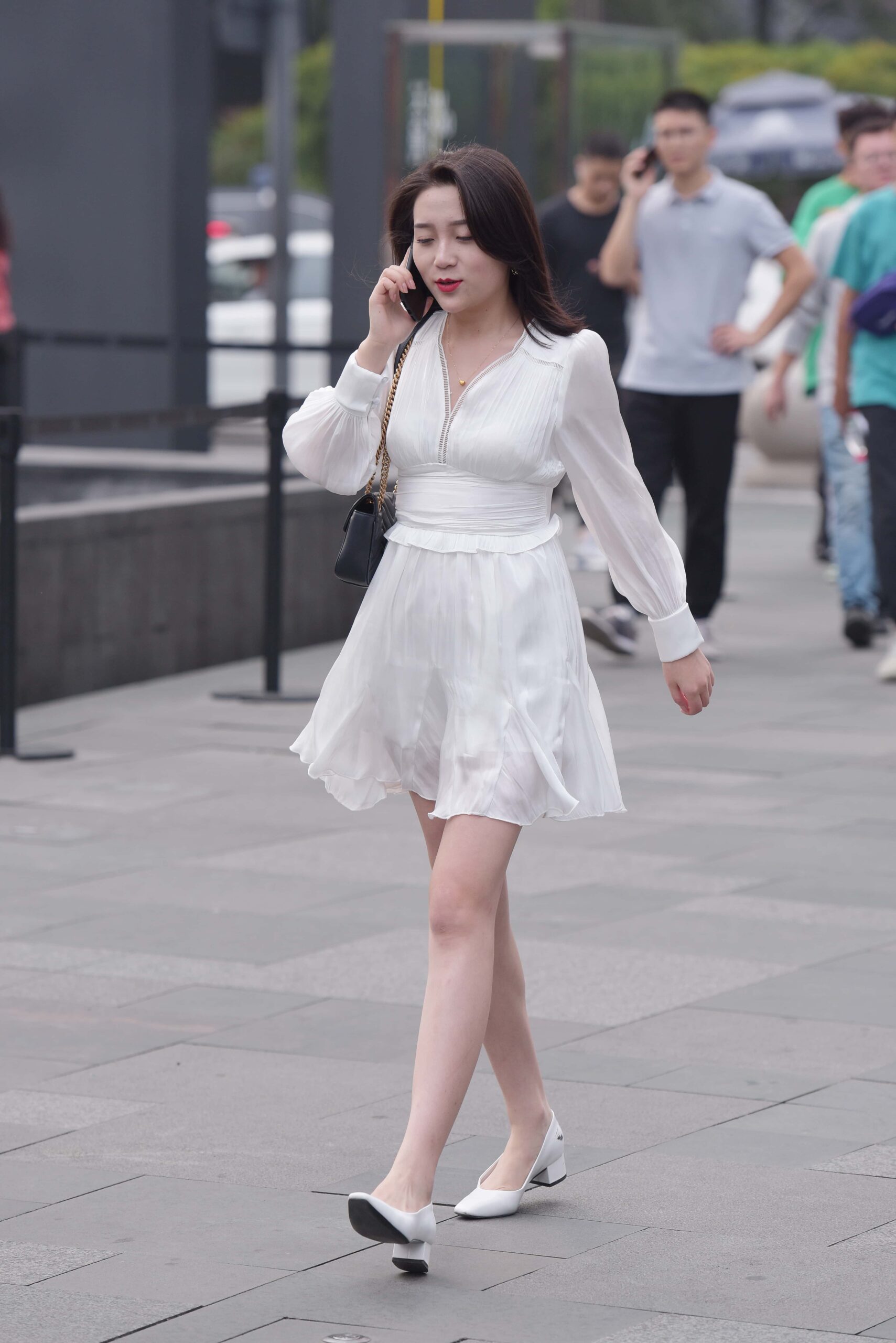 GS-K159 白色裙子美女 【37P 746M】