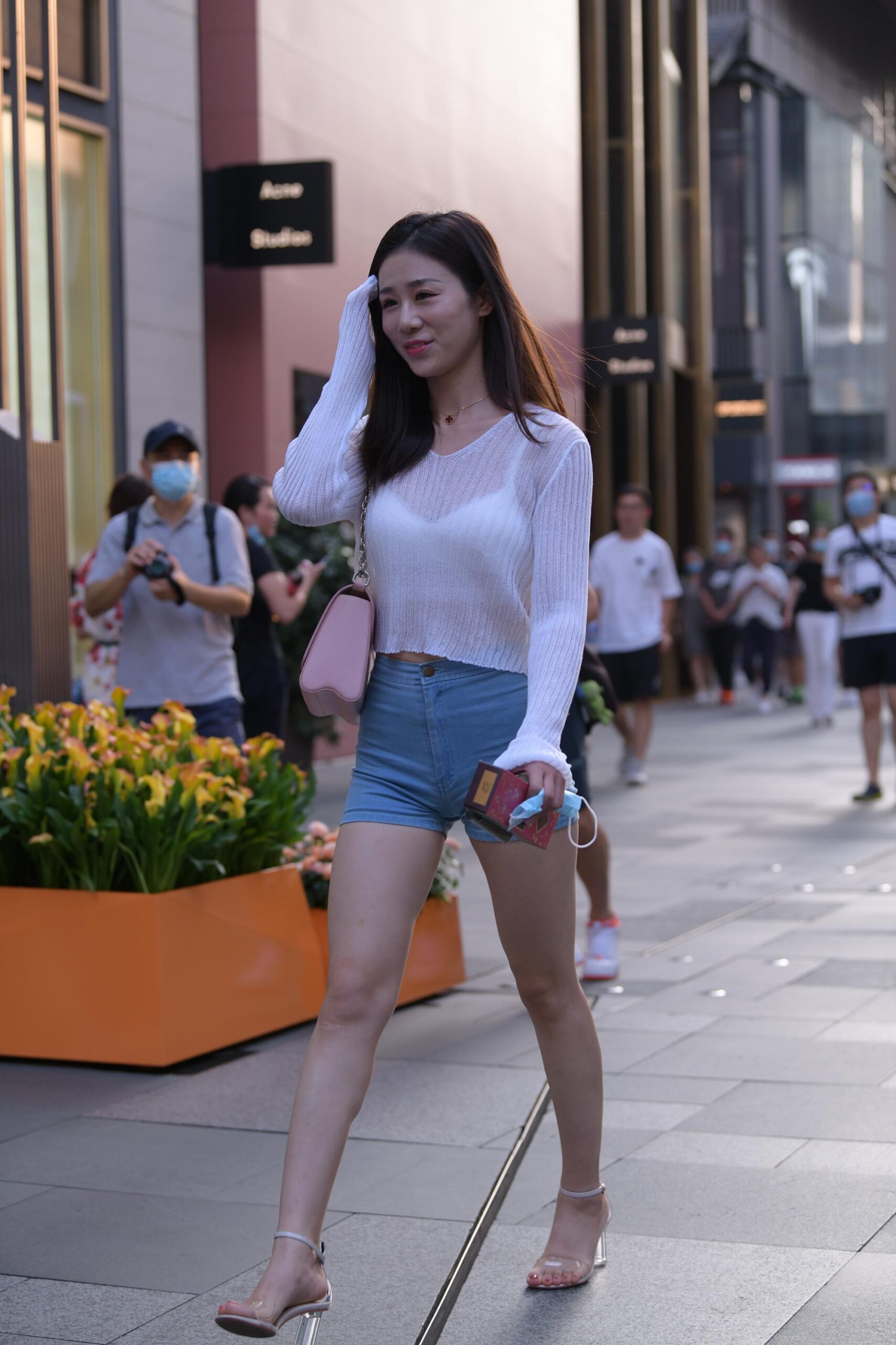 No.9641 高腰牛仔短裤 [149P-3.24GB]