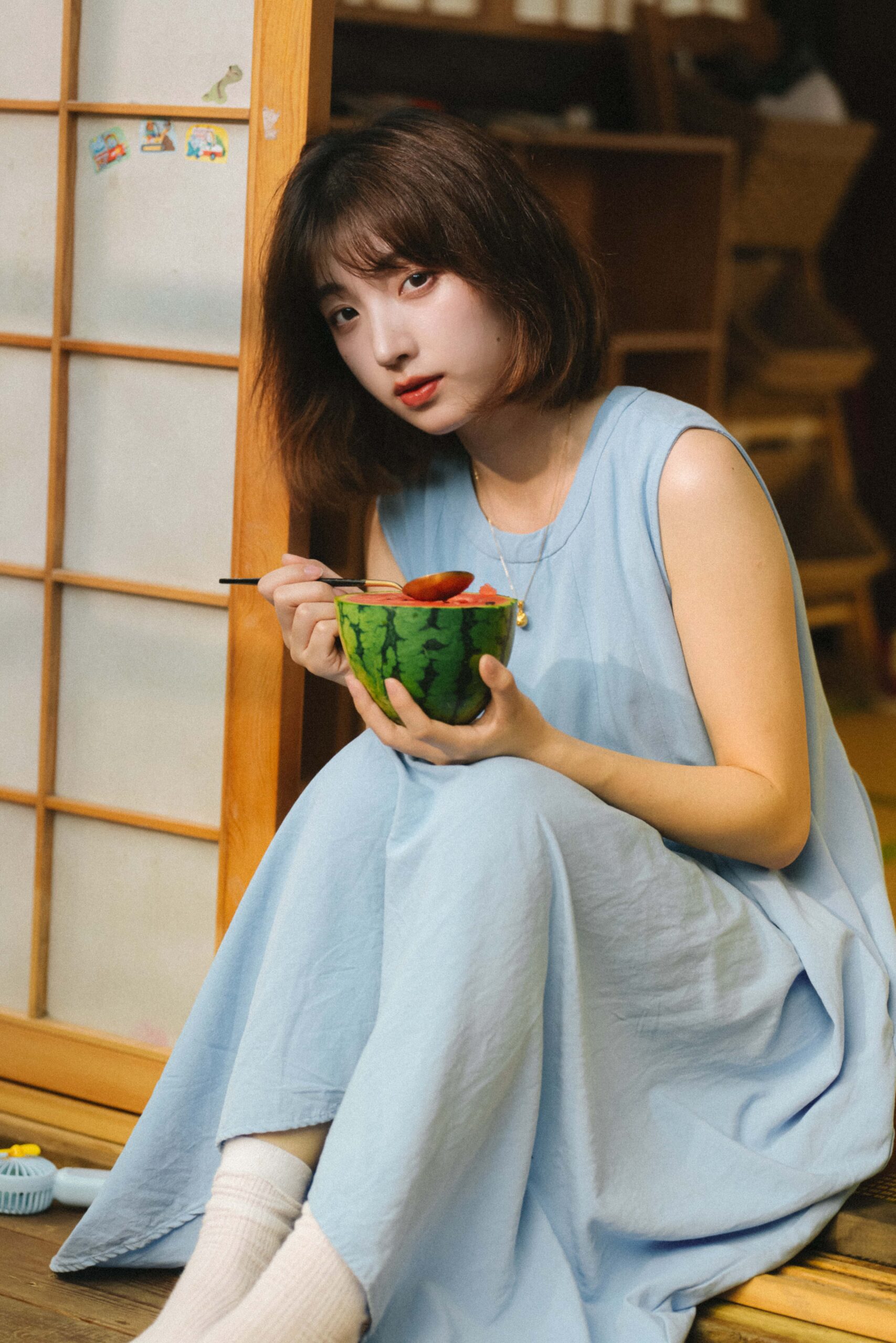 GS-Y0236   尝一口西瓜味的夏天 麻薯旎子 [60P-1.27GB]