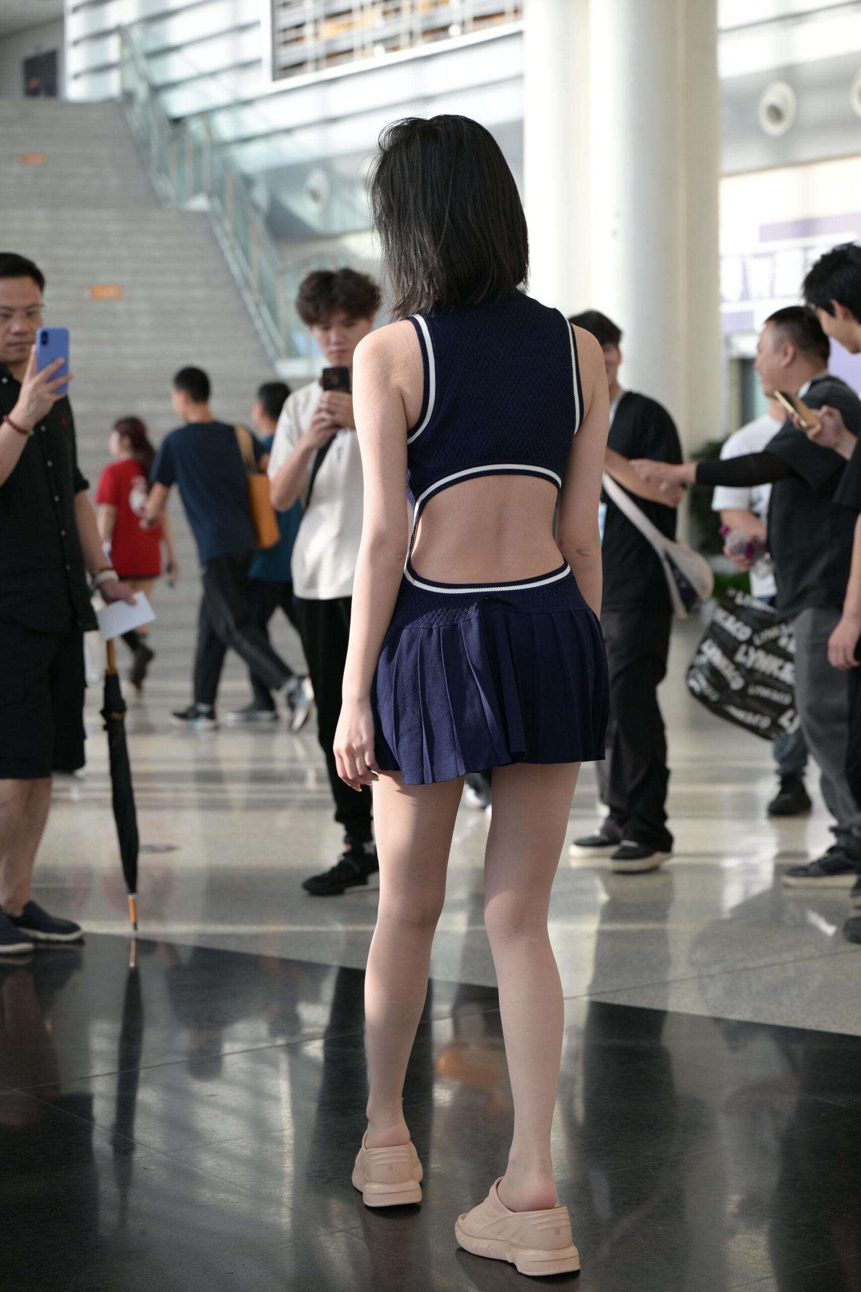 No.9619 蓝色短裙肉丝（程儿） [91P-1.47GB]