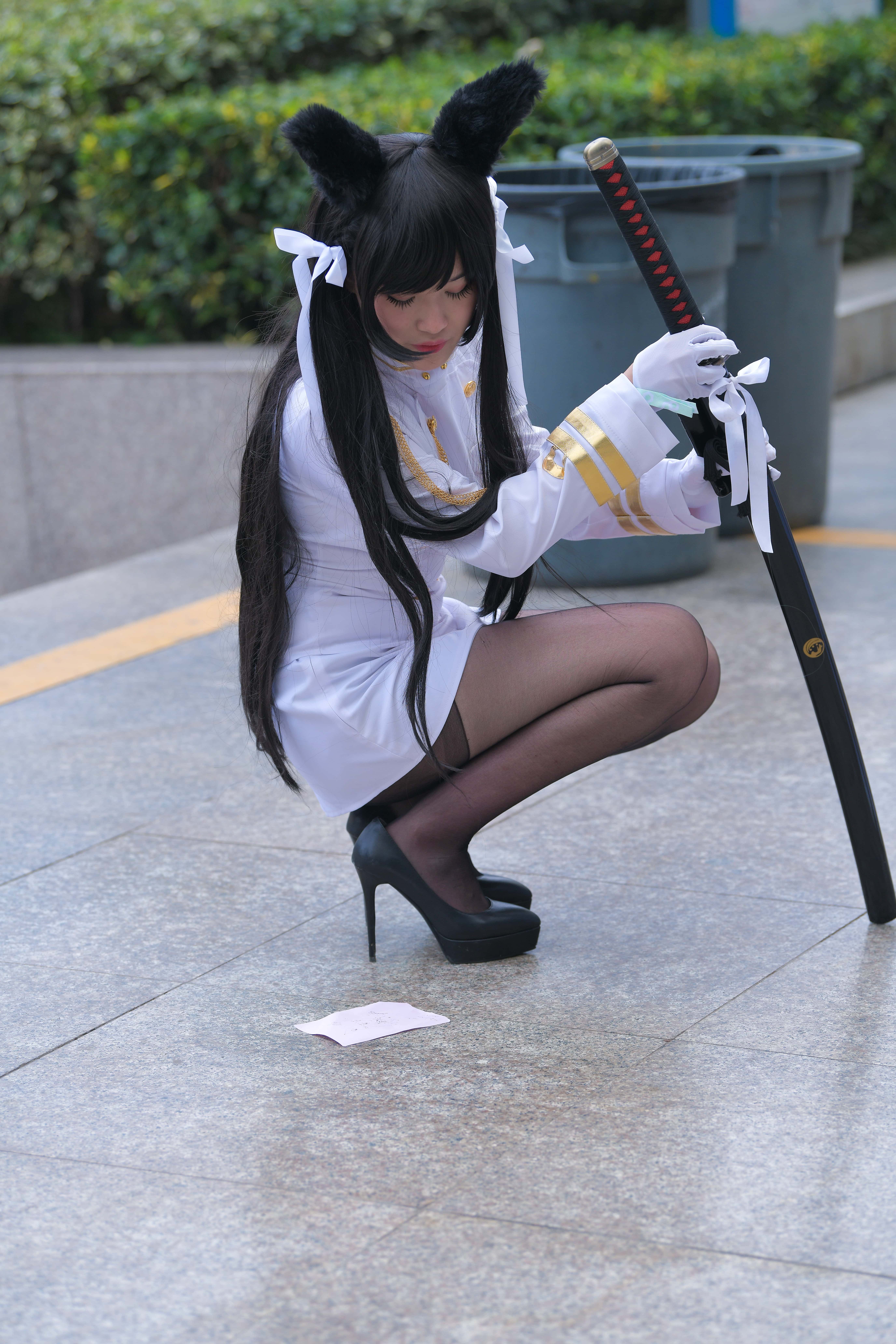 GS-K209 嫩腿，黑丝女孩 【50P  450M】