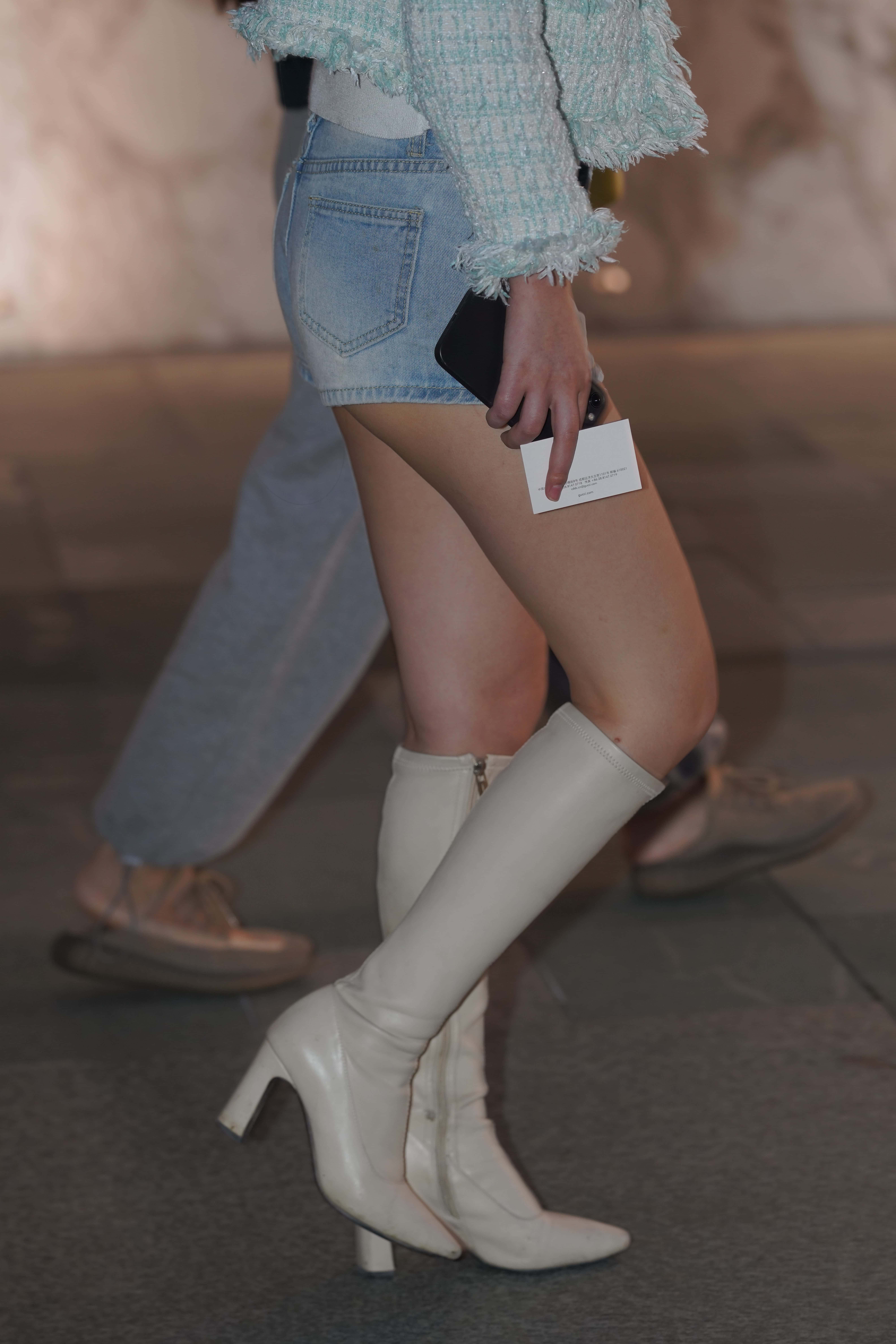 No.7153 长靴牛仔经典搭配 46P-741MB]